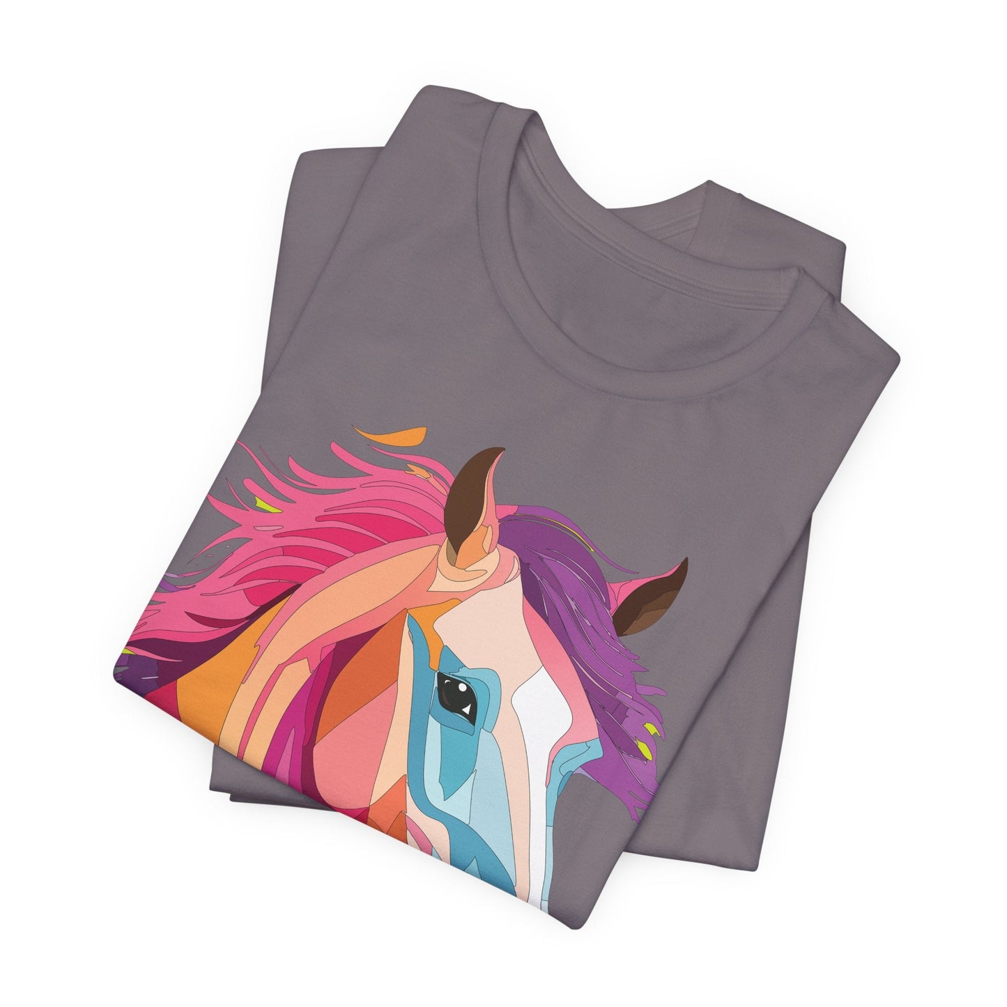 Unisex Animal Shirt Art Design Short Sleeve With Wild Animals Graphic Print Comfort Tee