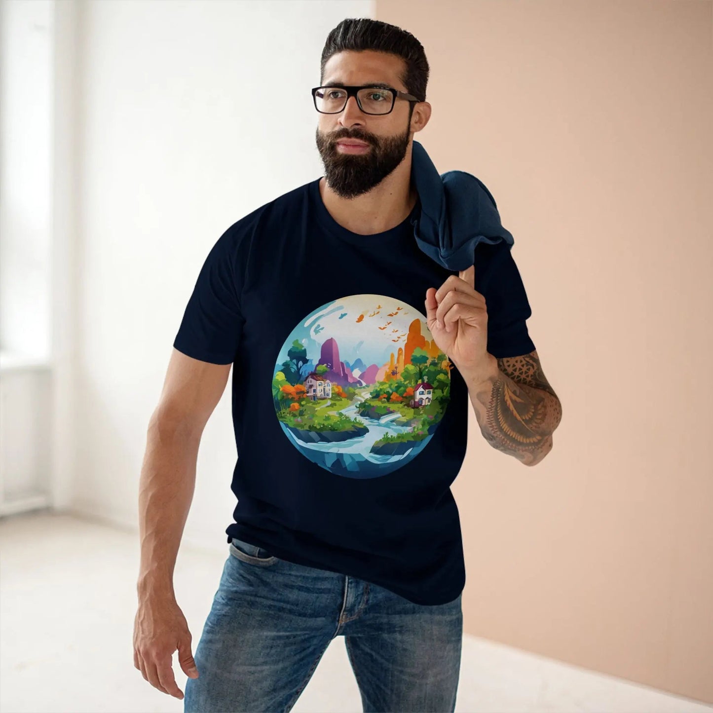 Fantasy Graphic Unisex 100 Cotton Staple Tee 27