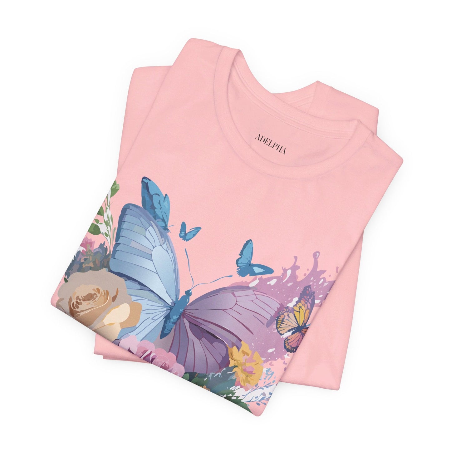 Butterfly Graphic Tee Unisex Jersey Short Sleeve Shirt Adelpha Art Design
