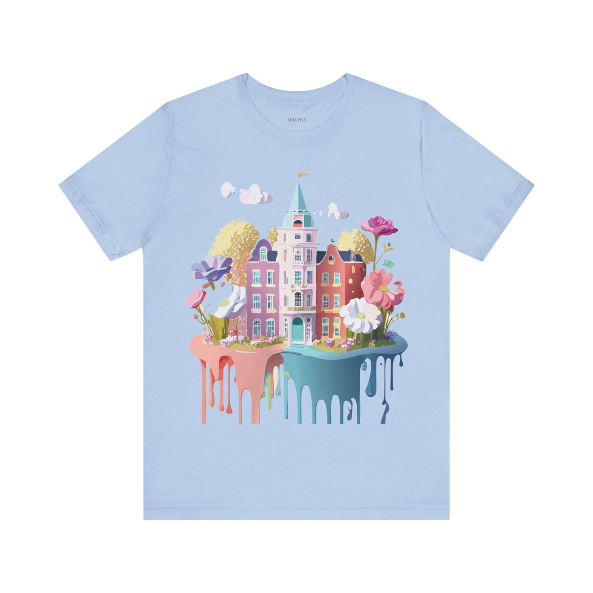 Unisex Cotton Bella+Canvas Tee with Amsterdam