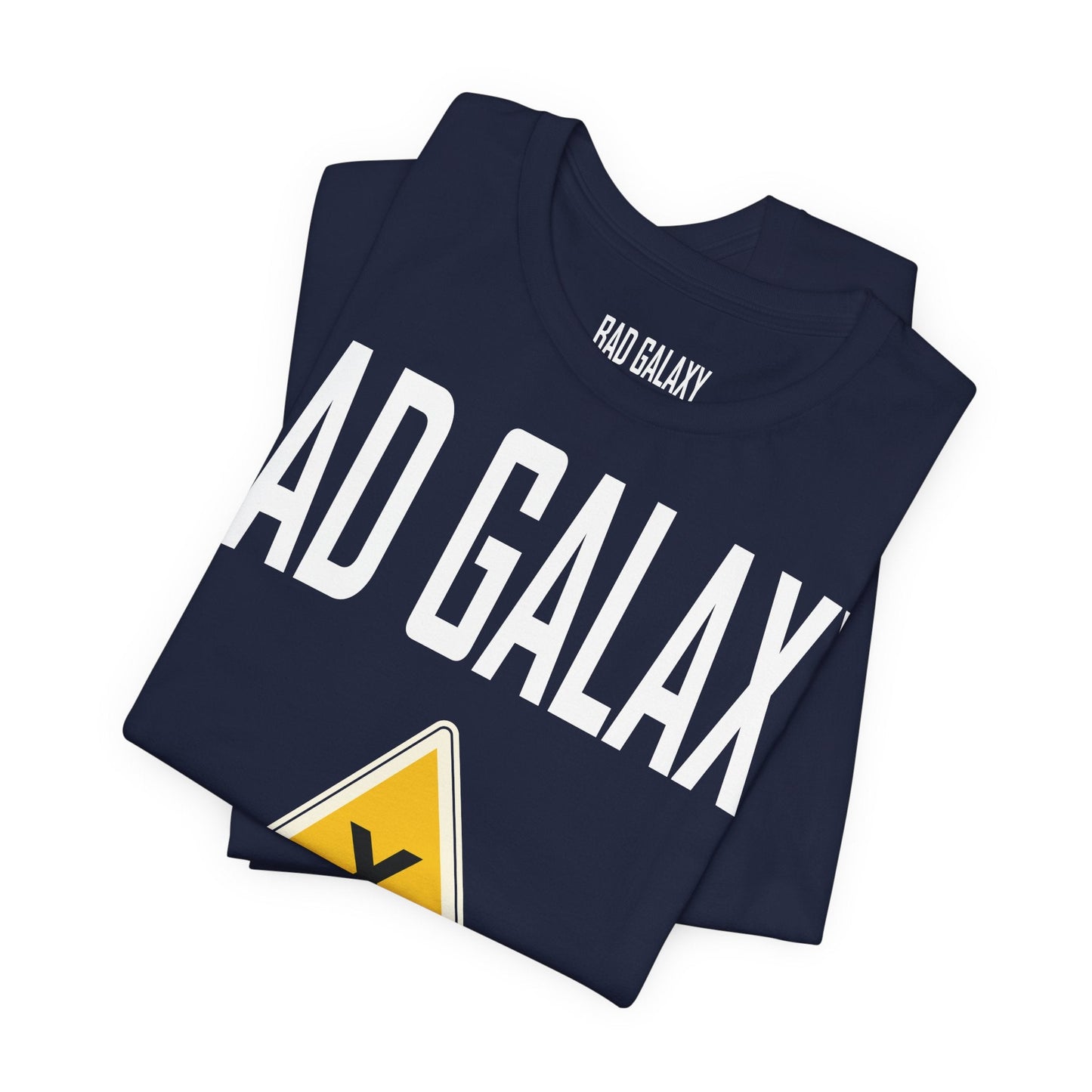 Bad Galaxy Tee Shirt With Red Stamp Made To Order 100 Percent Cotton Eco Friendly Inks USA
