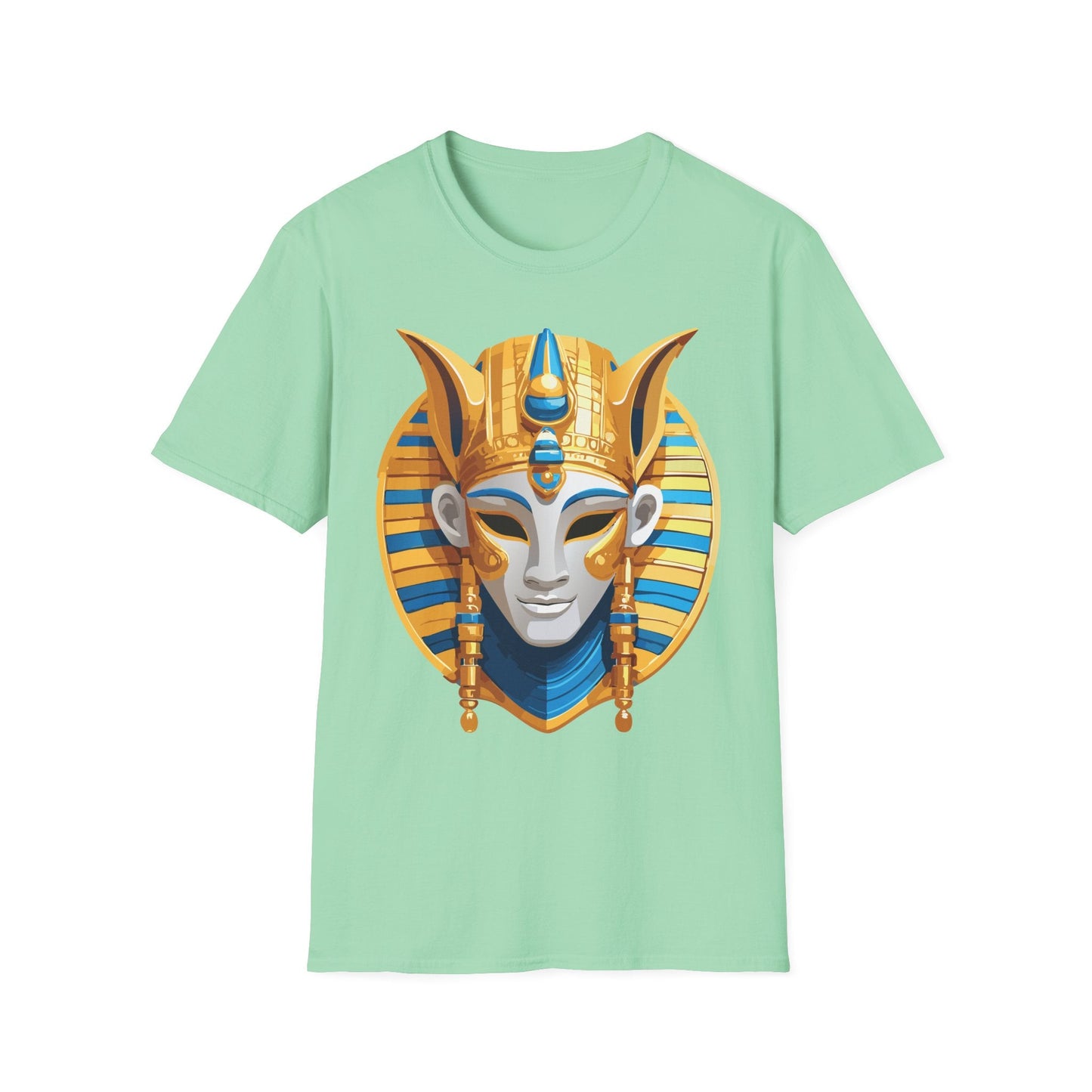 Mask Tee Shirt Unisex Masquerade Design Artwork Gildan Softstyle 64000 Cotton Tee