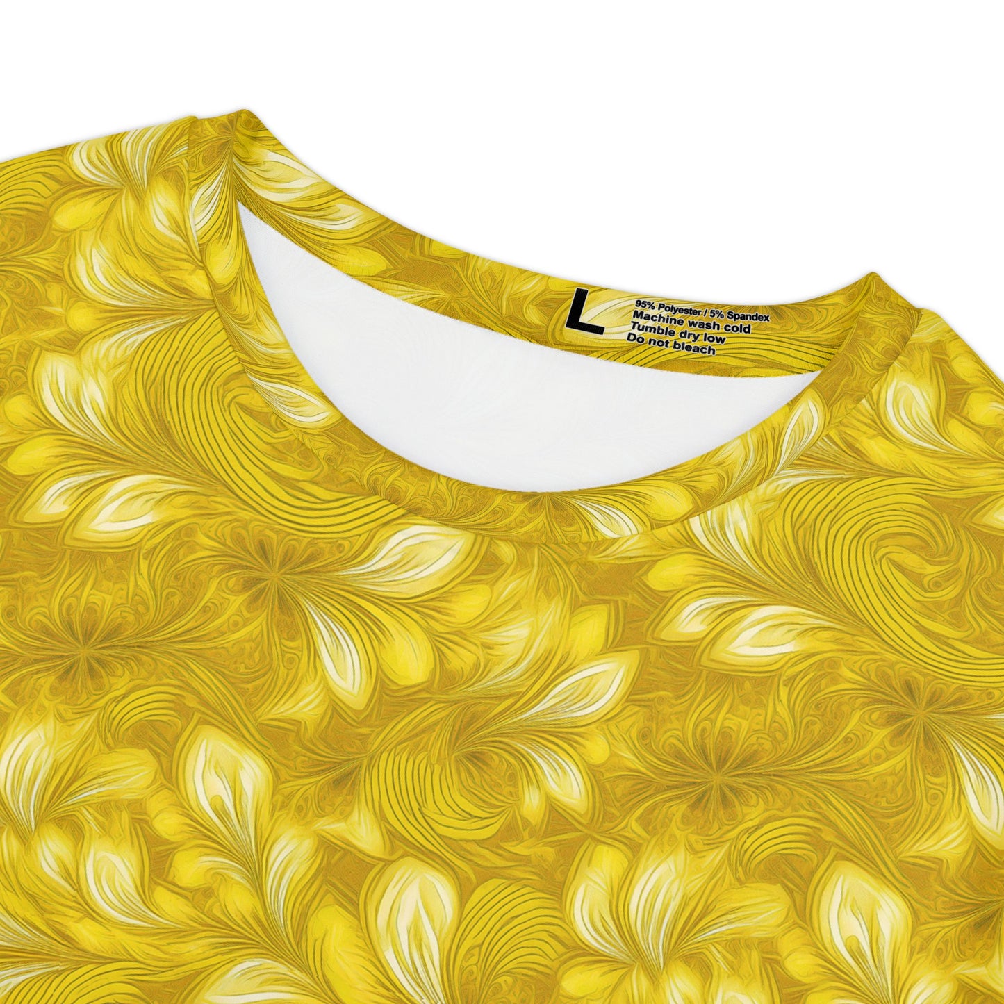 Women Poly Span T-Shirt with Floral Print
