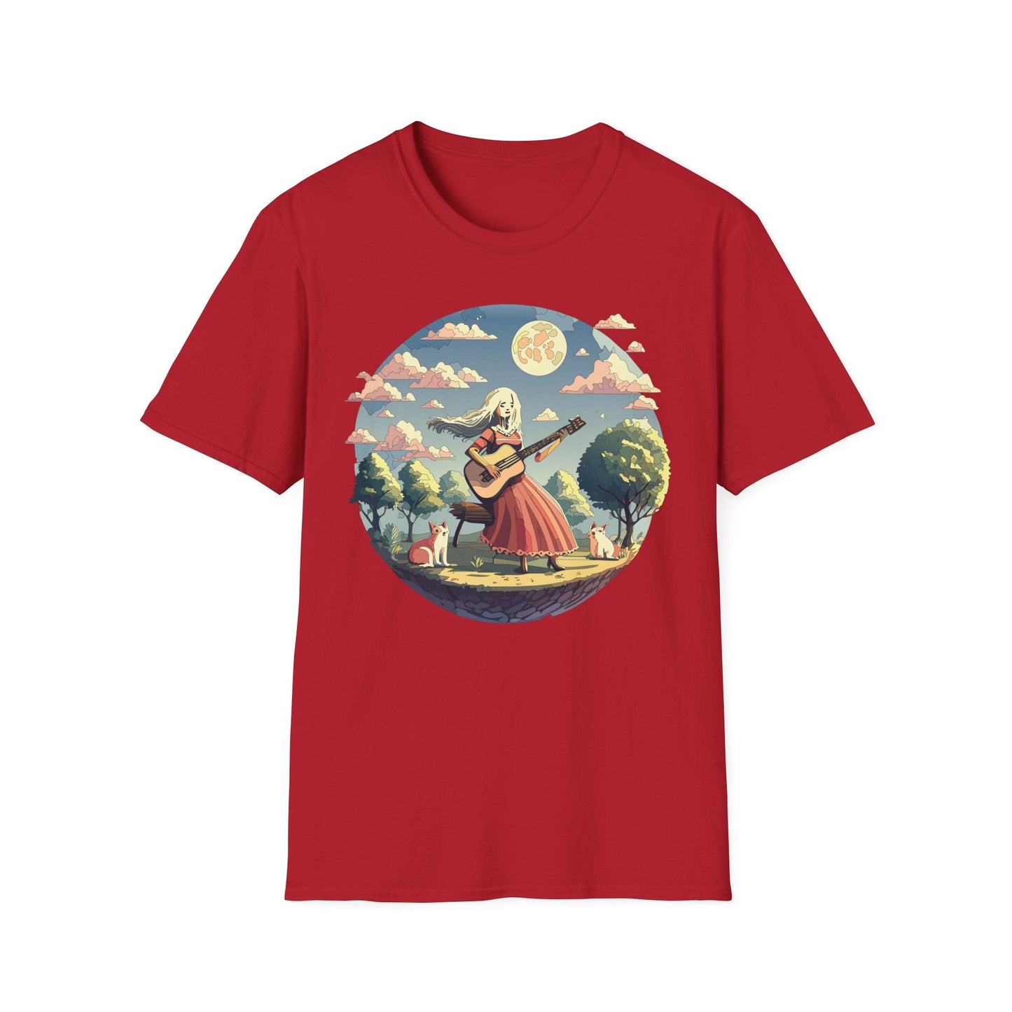 Womens Graphic T Shirts Art Design Tee Softstyle 100 Percent Cotton Unisex Gildan 64000