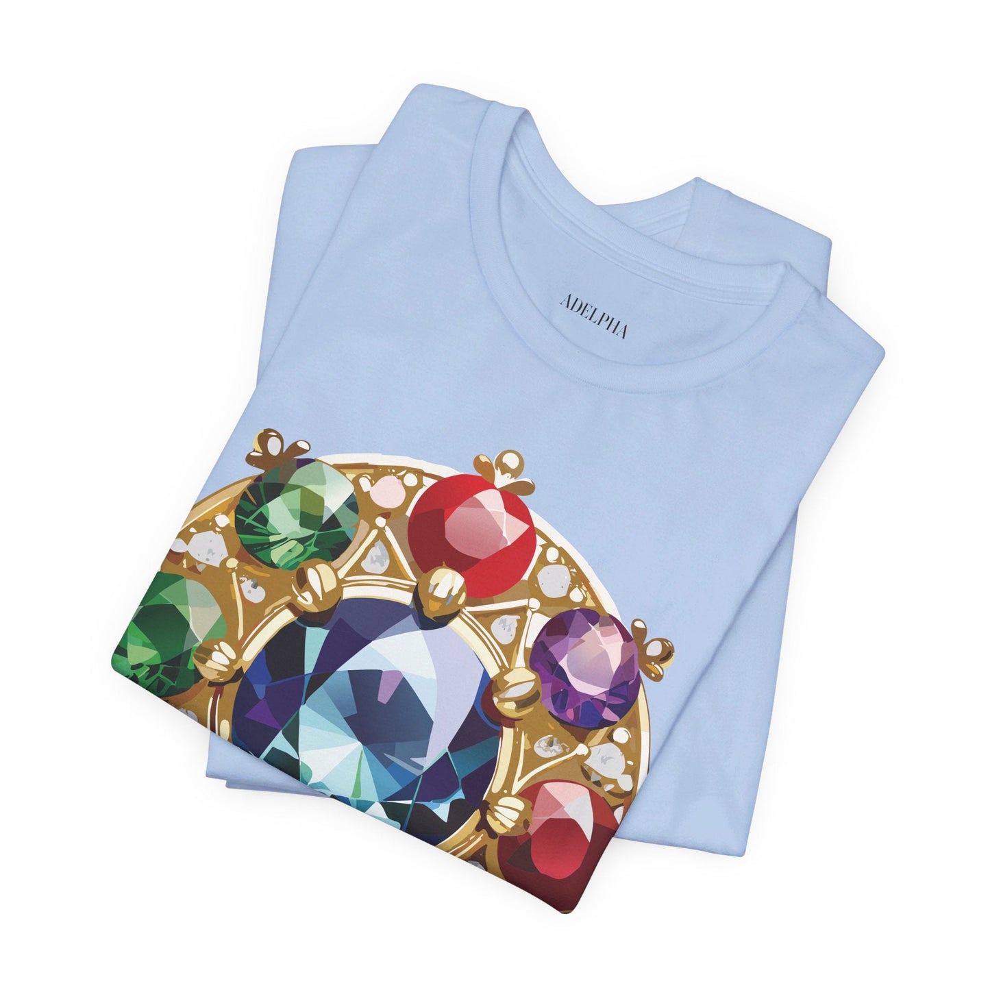 Jewelry Graphic Unisex 100 Cotton Vintage Treasure Art T-Shirt 40