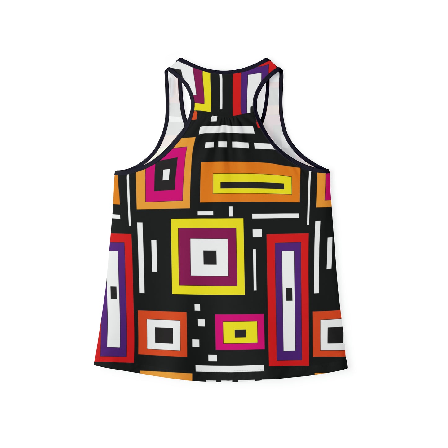 Summer Tank Top with abstract prints