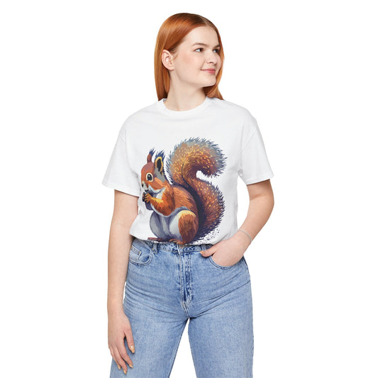Unisex Animal Print Tee Shirt With Wild Animals Artwork Gildan Softstyle 64000 Cotton