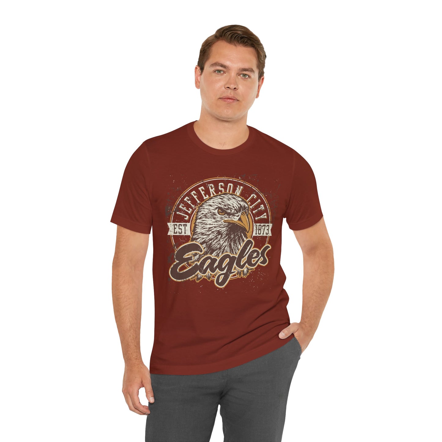 Sports Team Vintage Tee, Football Graphic T-Shirt, Eagle Graphic T-Shirt, Vintage Shirt, Design Football Tees