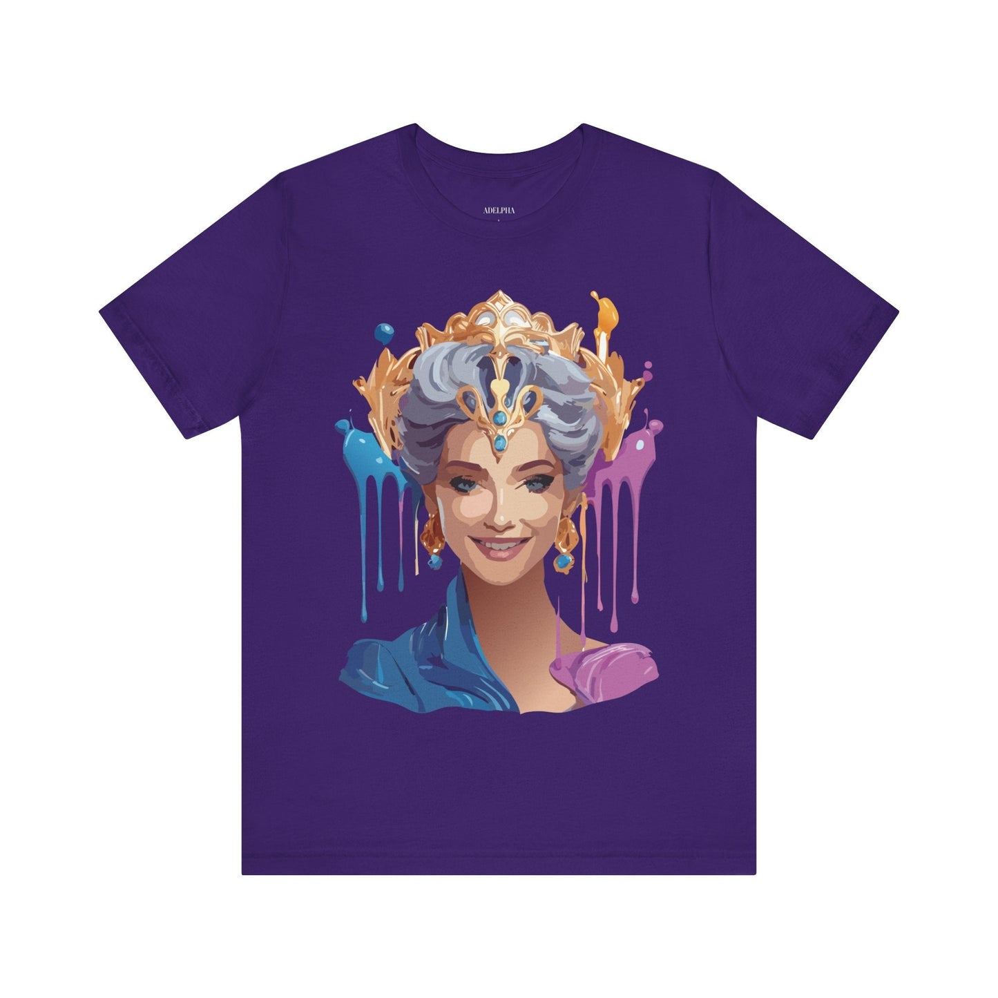 Queen Woman Portrait Graphic Unisex 100 Cotton Vintage Artwork Tee 18