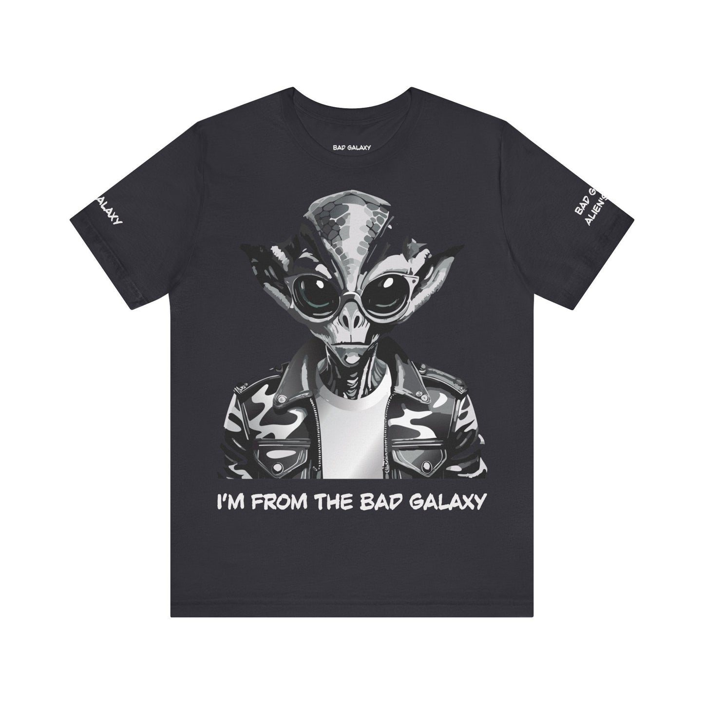 Alien T Shirt From Bad Galaxy Made To Order 100 Cotton Eco Friendly Inks Soft Comfortable