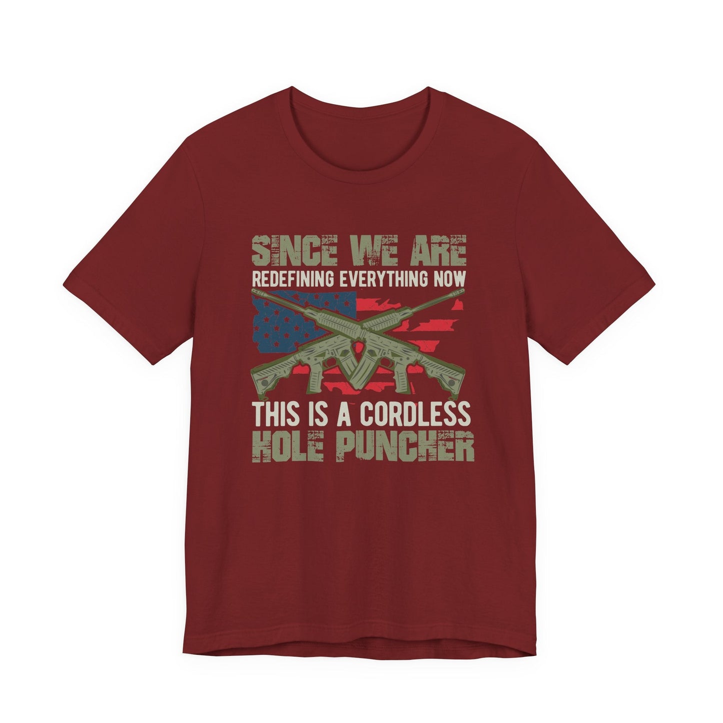 Army Veteran Patriotic Graphic Design Unisex Cotton T-Shirt v14