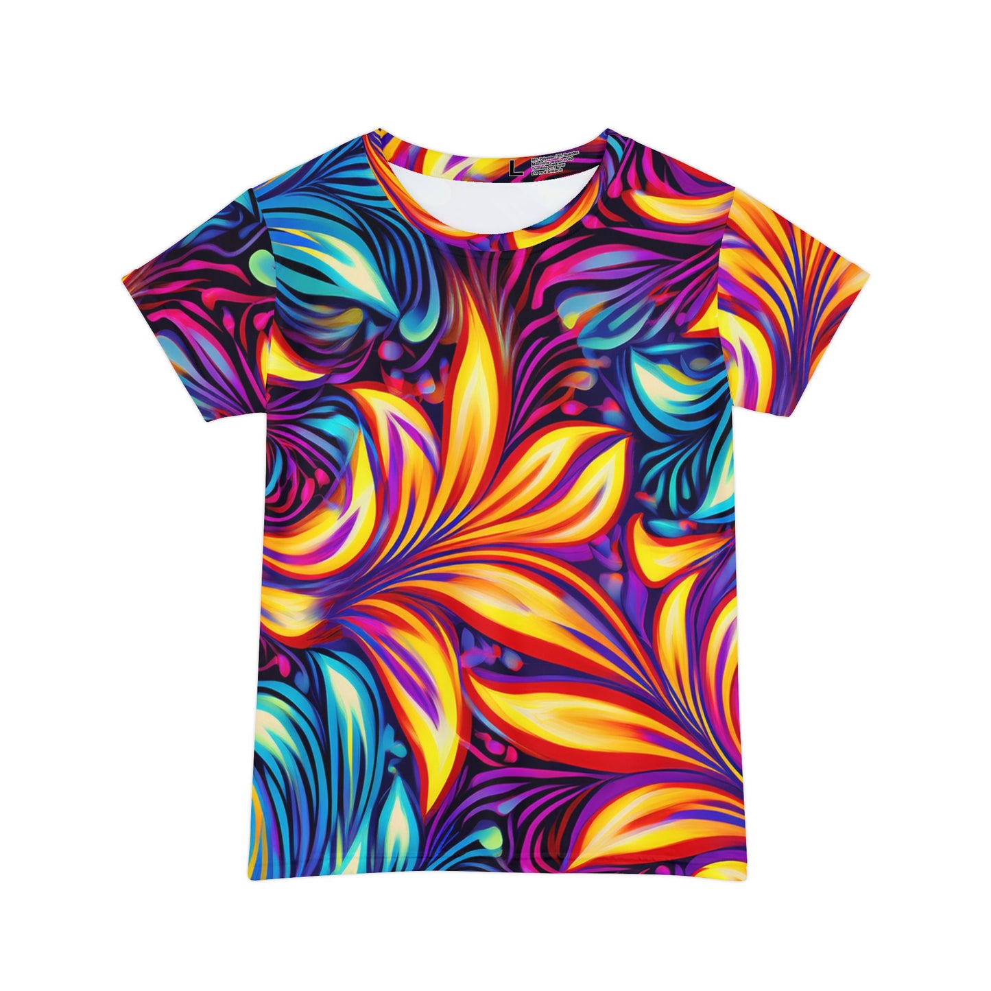 Floral Print Shirt, Shirt with Flowers