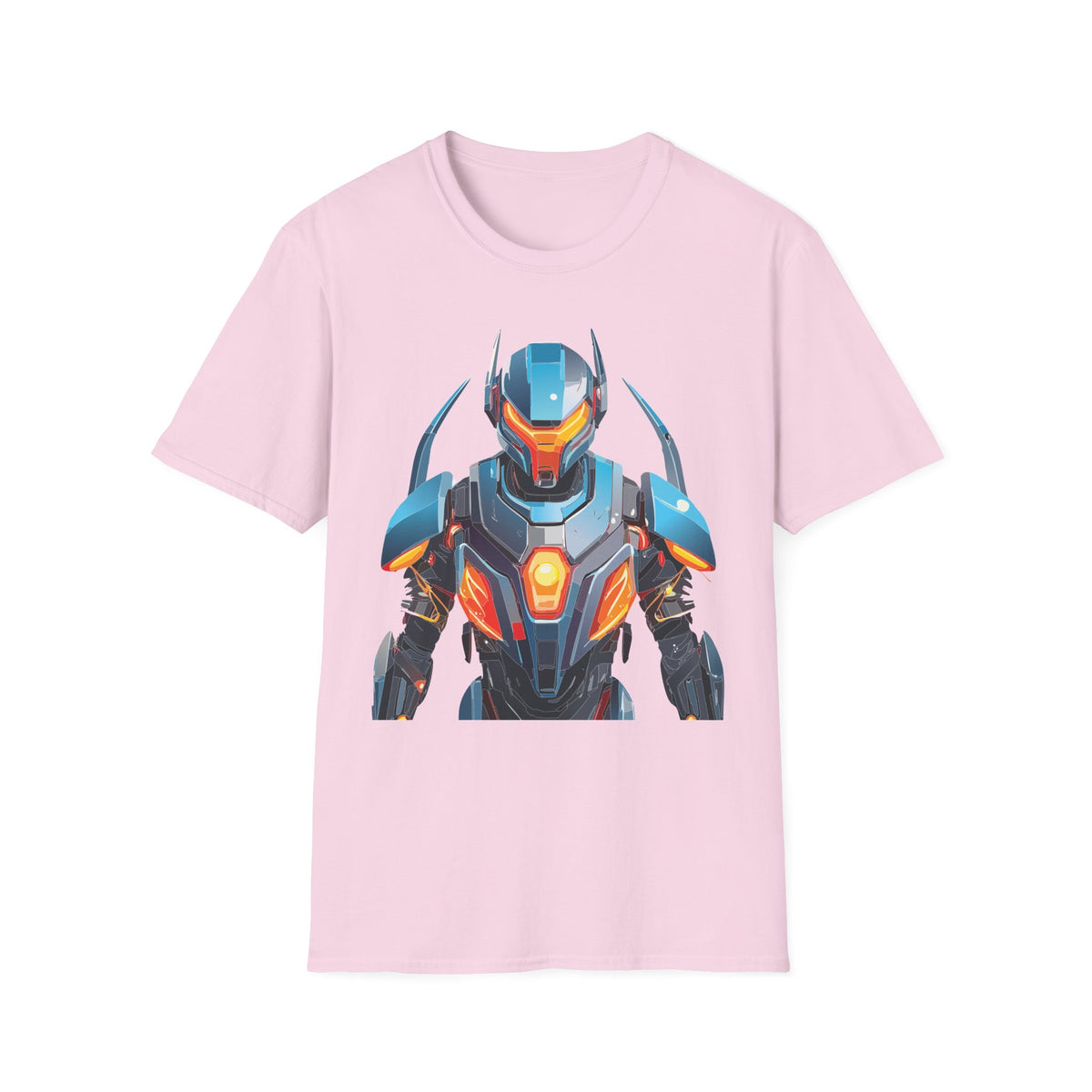 Cortoon Cyborg  Robot Terminator Graphic Tee Gildan Unisex 100 Cotton Tee Shirt h08