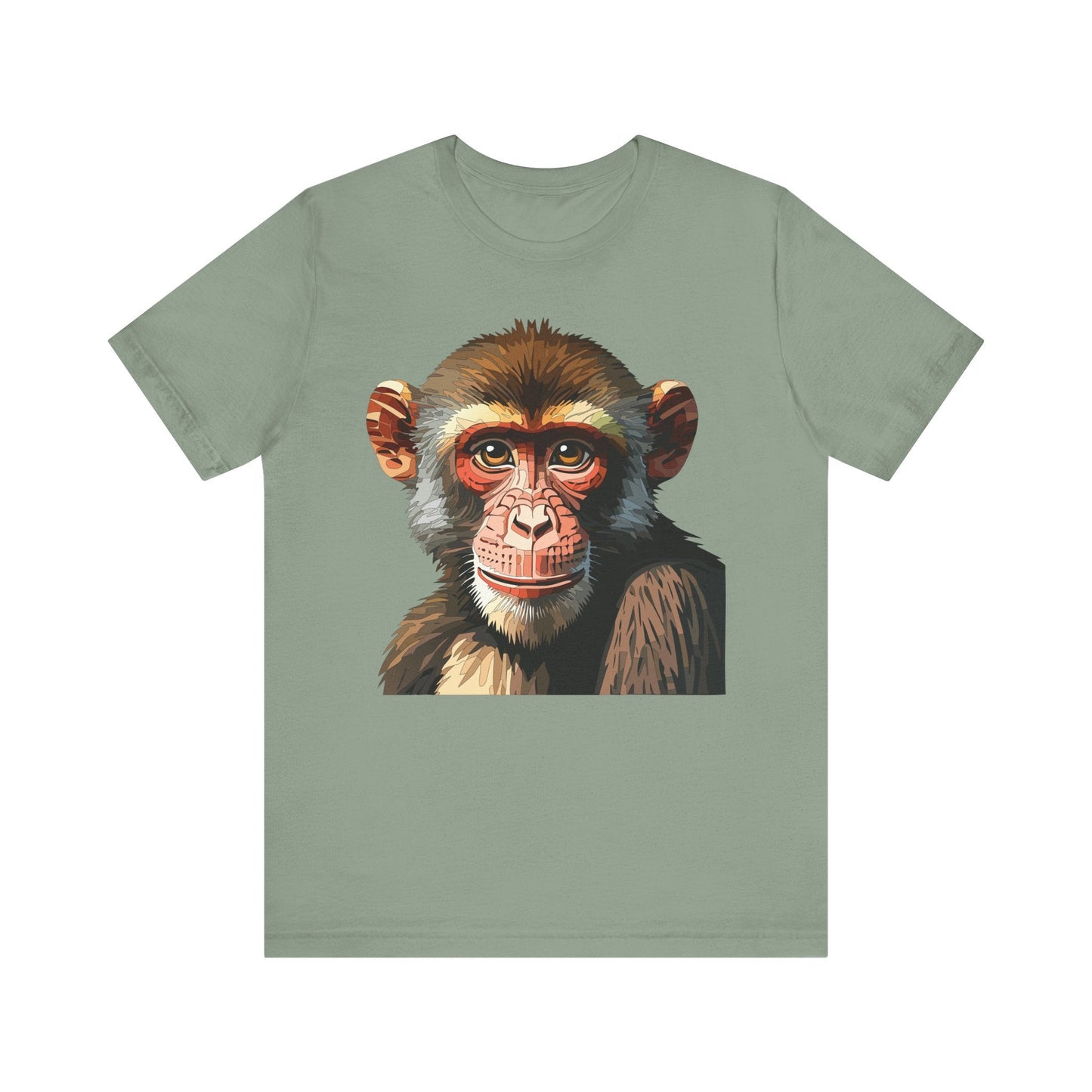Unisex Animal Tee Shirt With Art Design Wildlife Graphic Gildan Softstyle 64000 Shirt