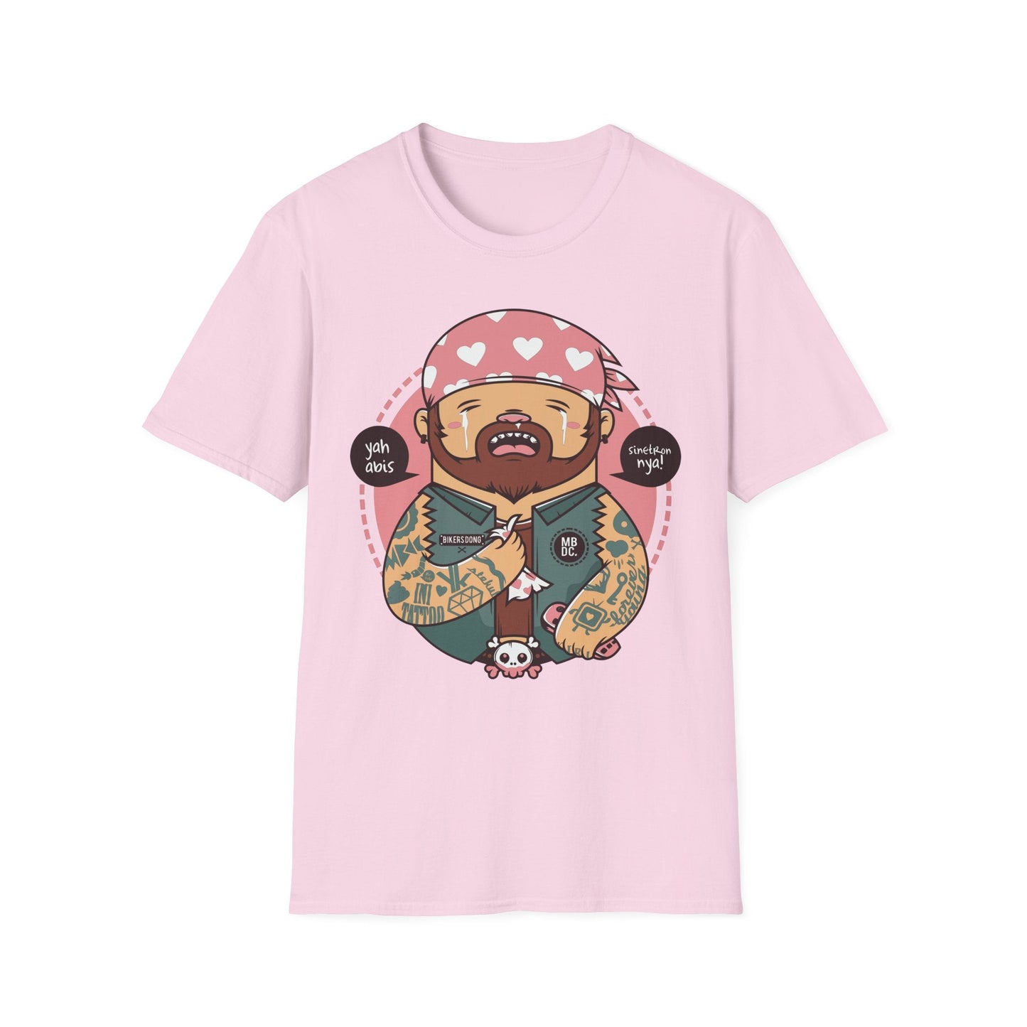 Cartoon Animation T Shirt Unisex Softstyle 100 Percent Ring Spun Cotton Comfort Tee