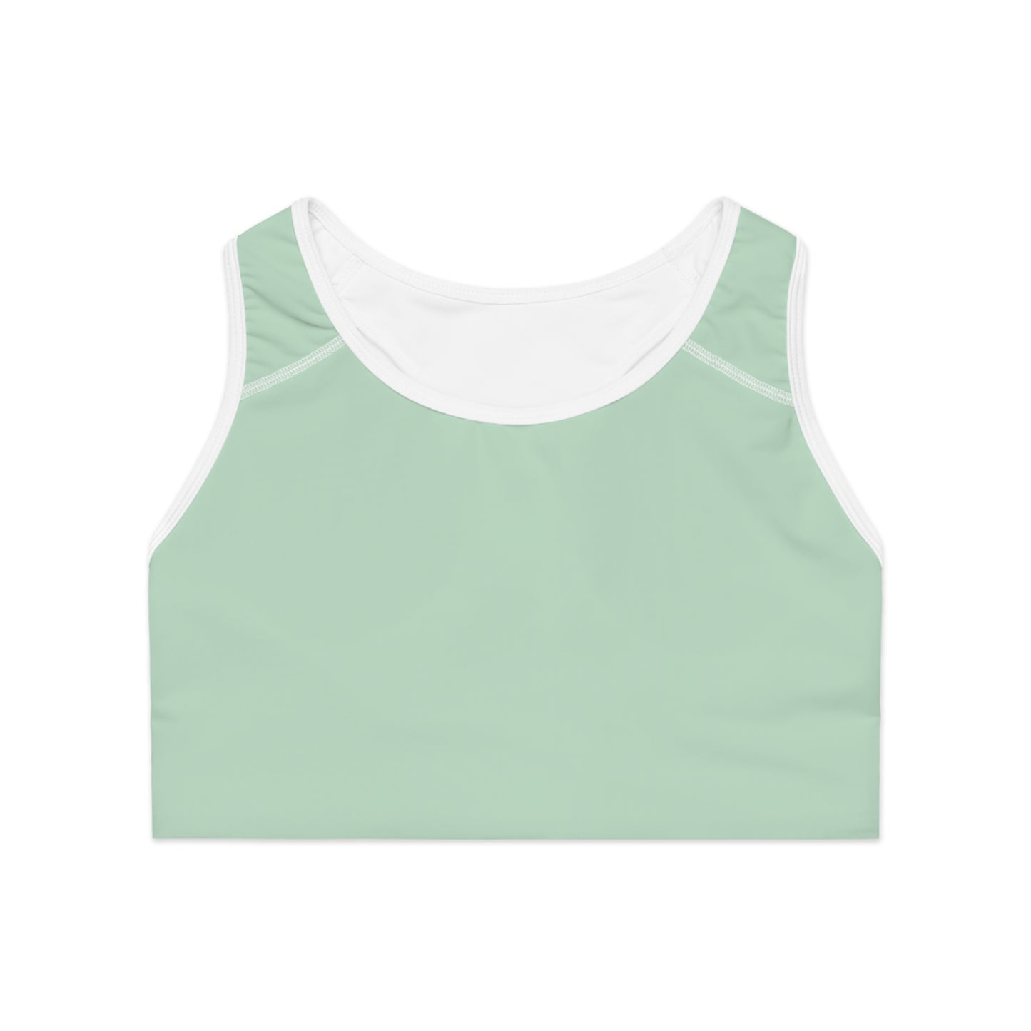 Green Color Sports Bra, Green Sports Bra 6