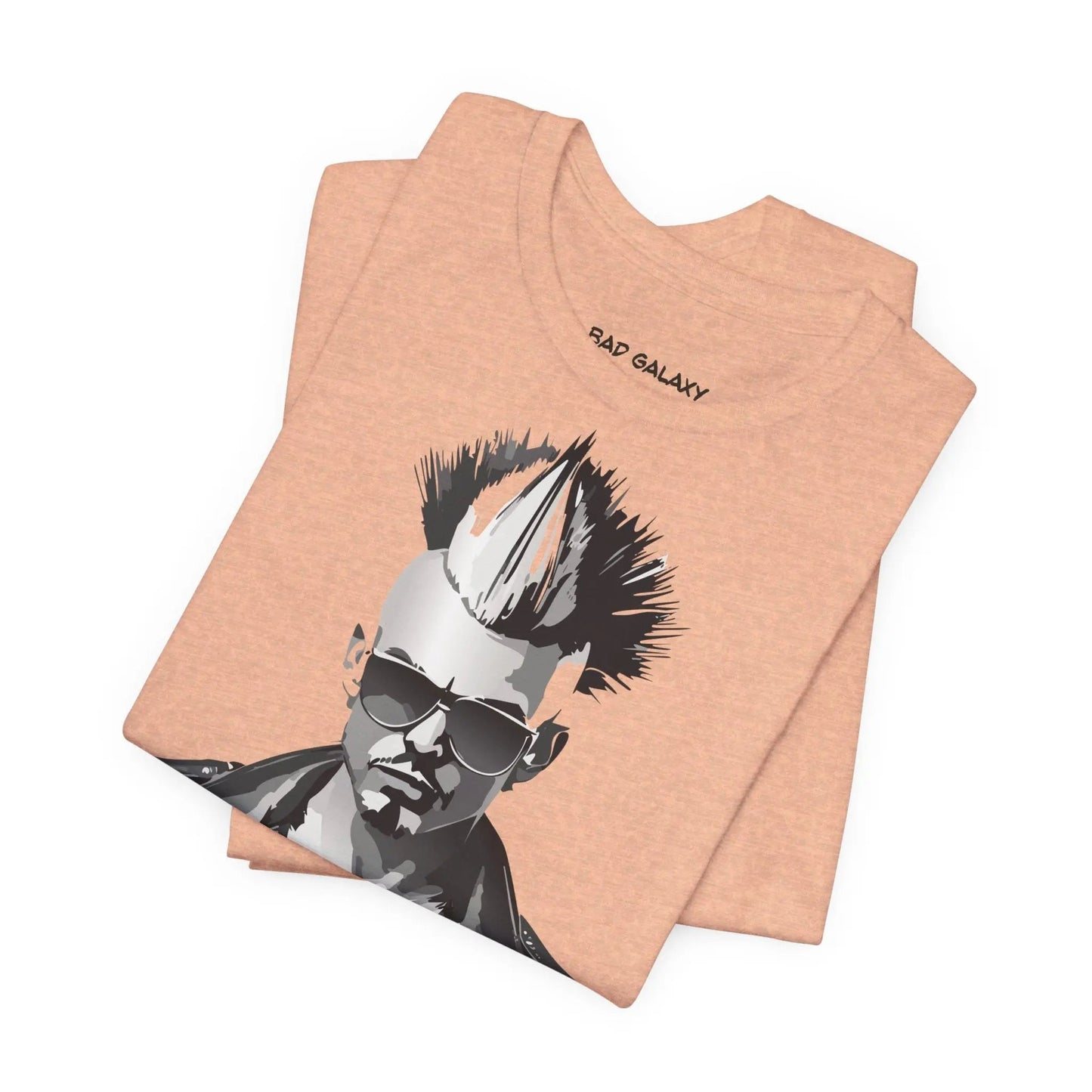 Bad Galaxy Punk Rock Tee Shirt Made In USA With Eco Friendly Ink 100 Percent Cotton