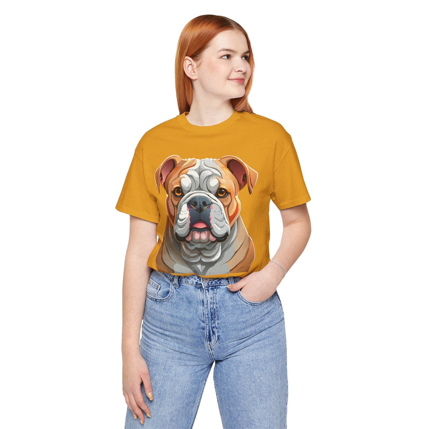 Unisex Animal Print Tee Shirt Art Design Wild Animals Graphic Tee For Everyday Wear