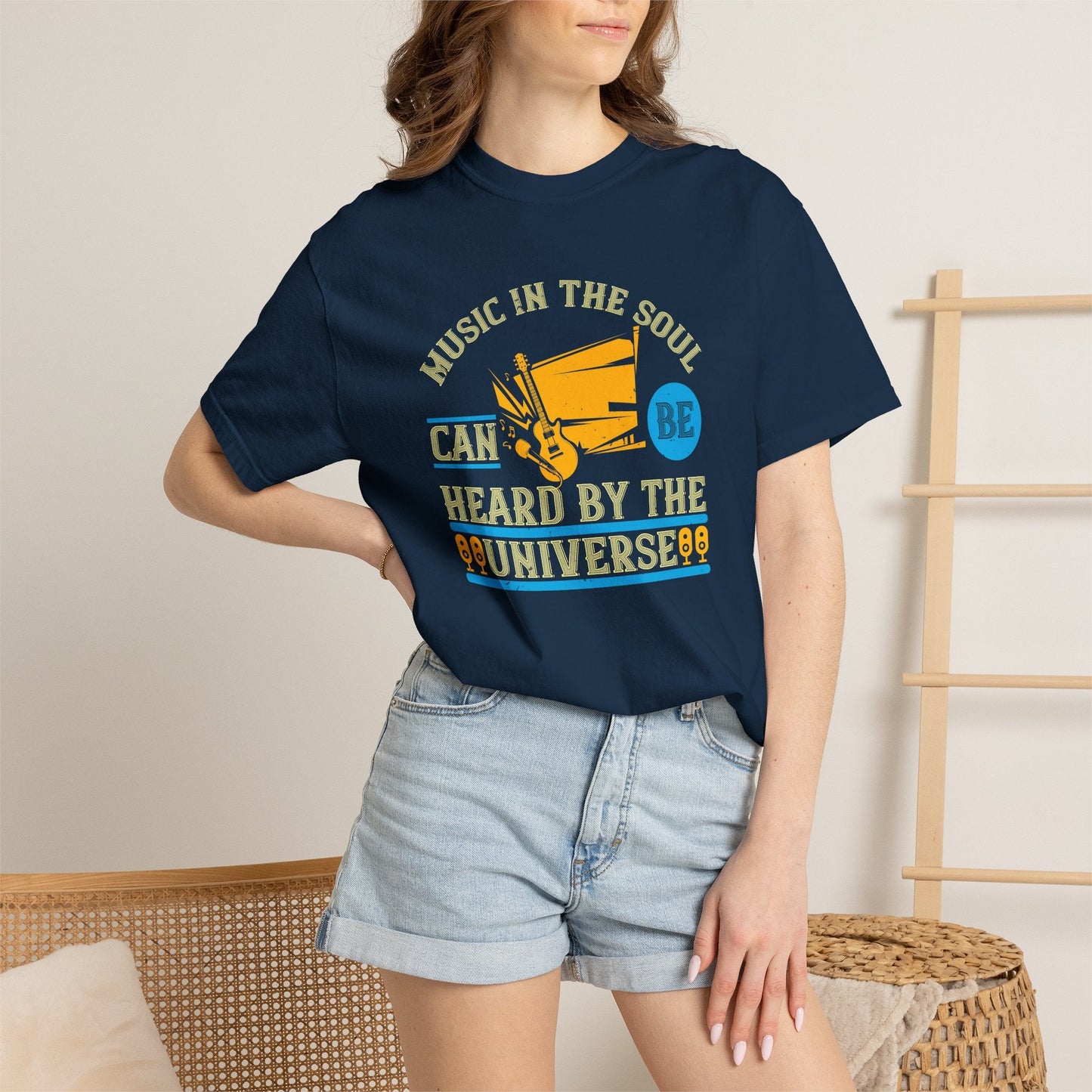 Music Graphic Design Unisex Cotton T-shirt m25