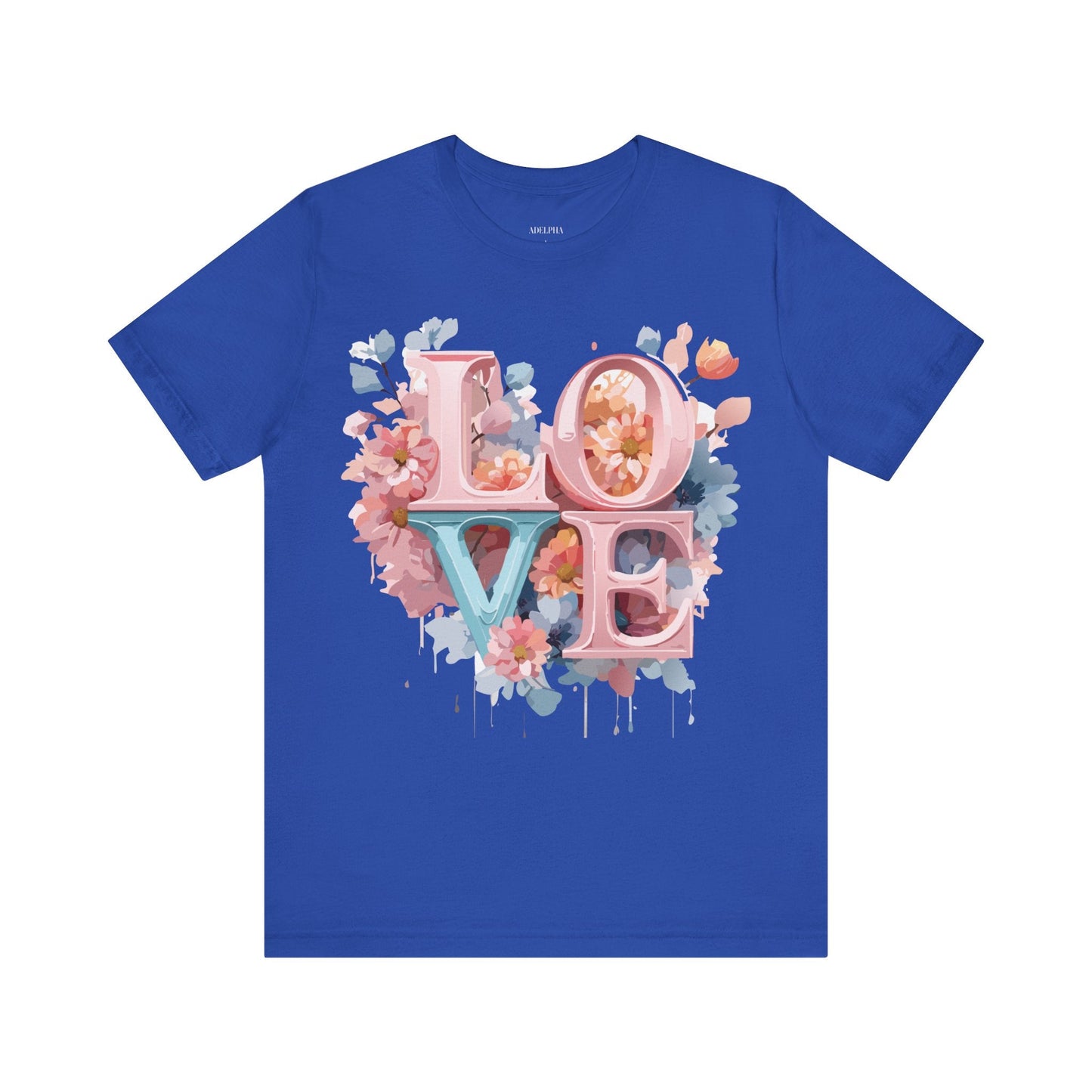 Valentine Graphic Tee Unisex Vintage Inspired Art Design Shirt Adelpha Premium Jersey Short Sleeve
