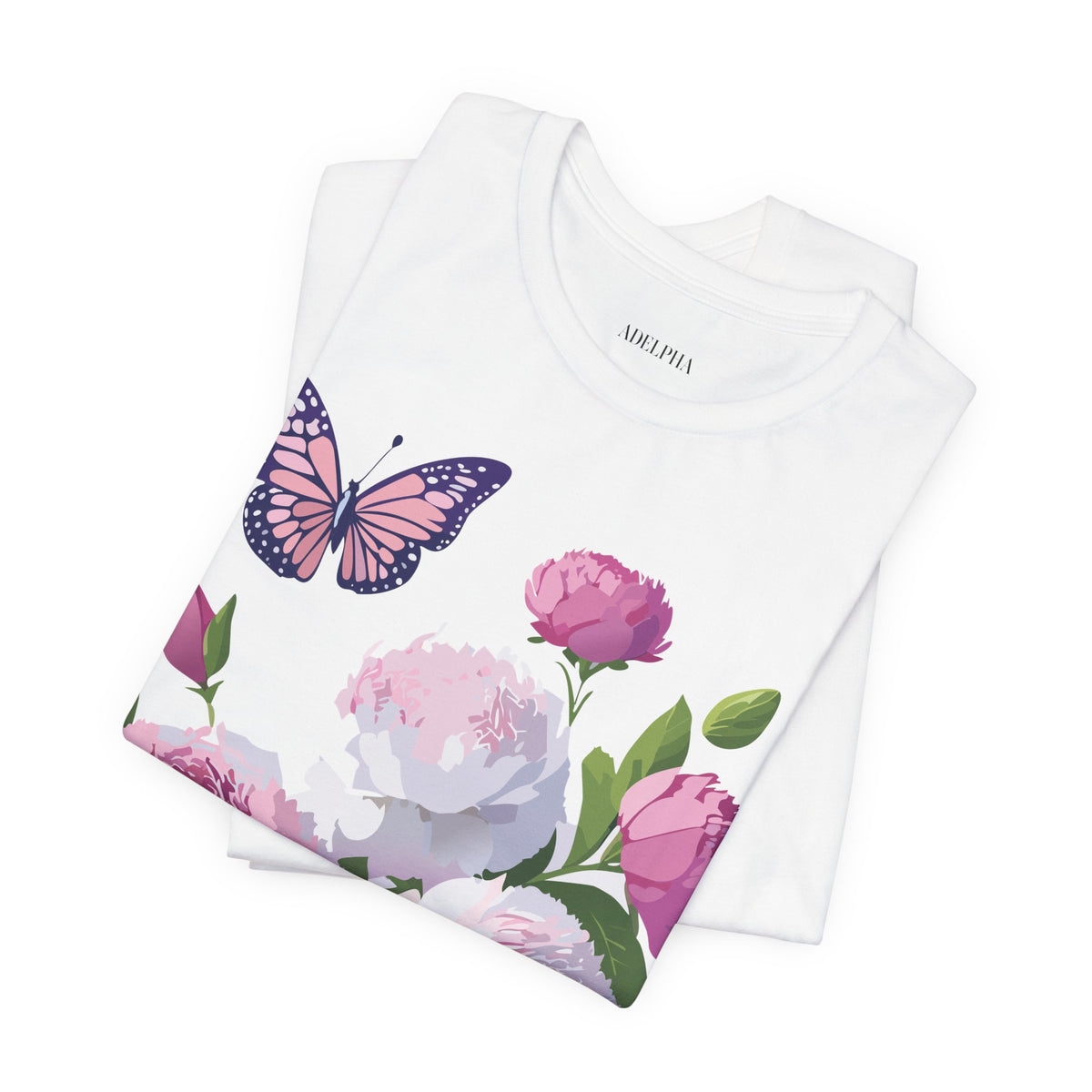 Floral Graphic Tee Shirt - Bella+Canvas Unisex 100 Cotton 39