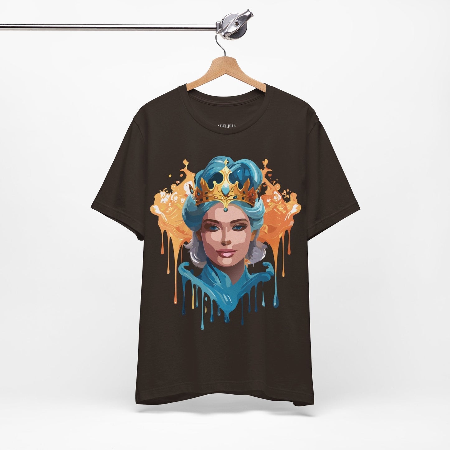 Queen Graphic Tee Unisex Jersey Short Sleeve Premium Quality Adelpha Vintage Inspired Artwork