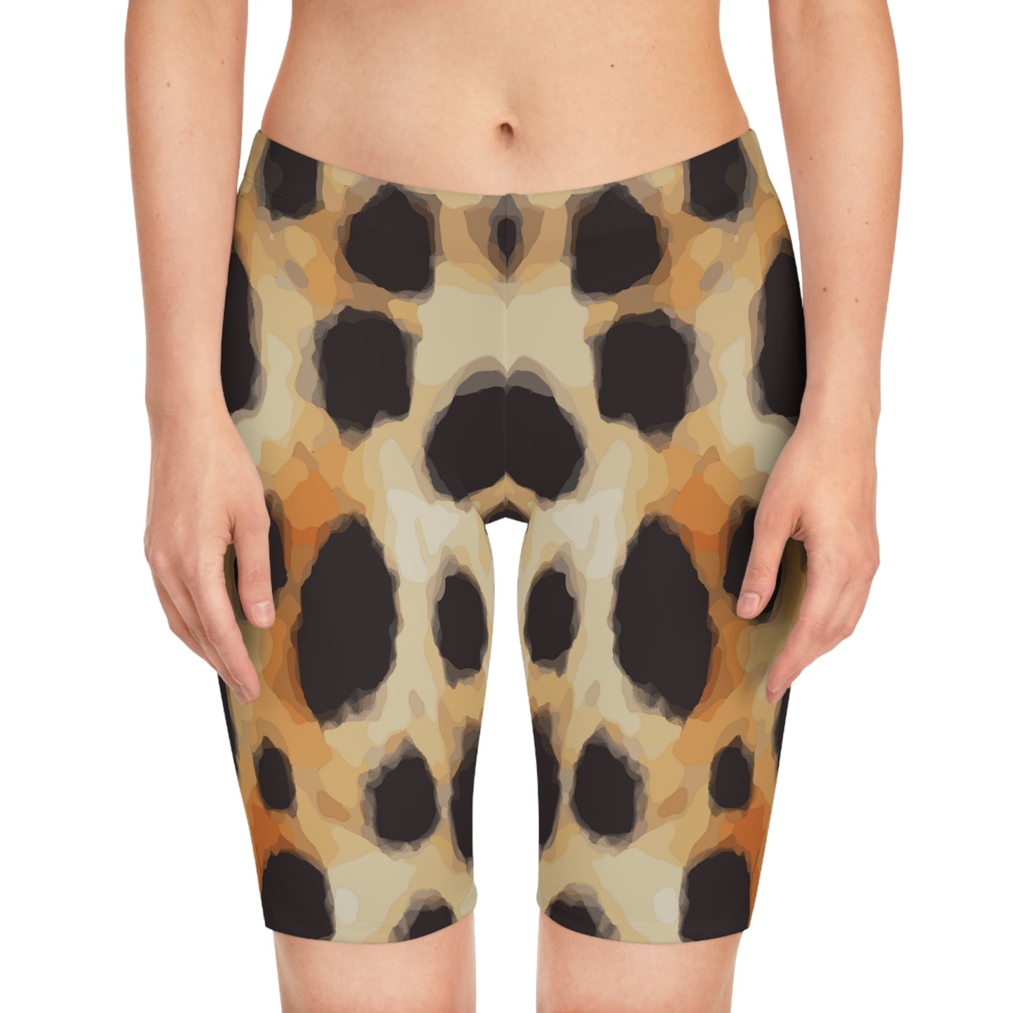 Bikershorts mit Animalprint