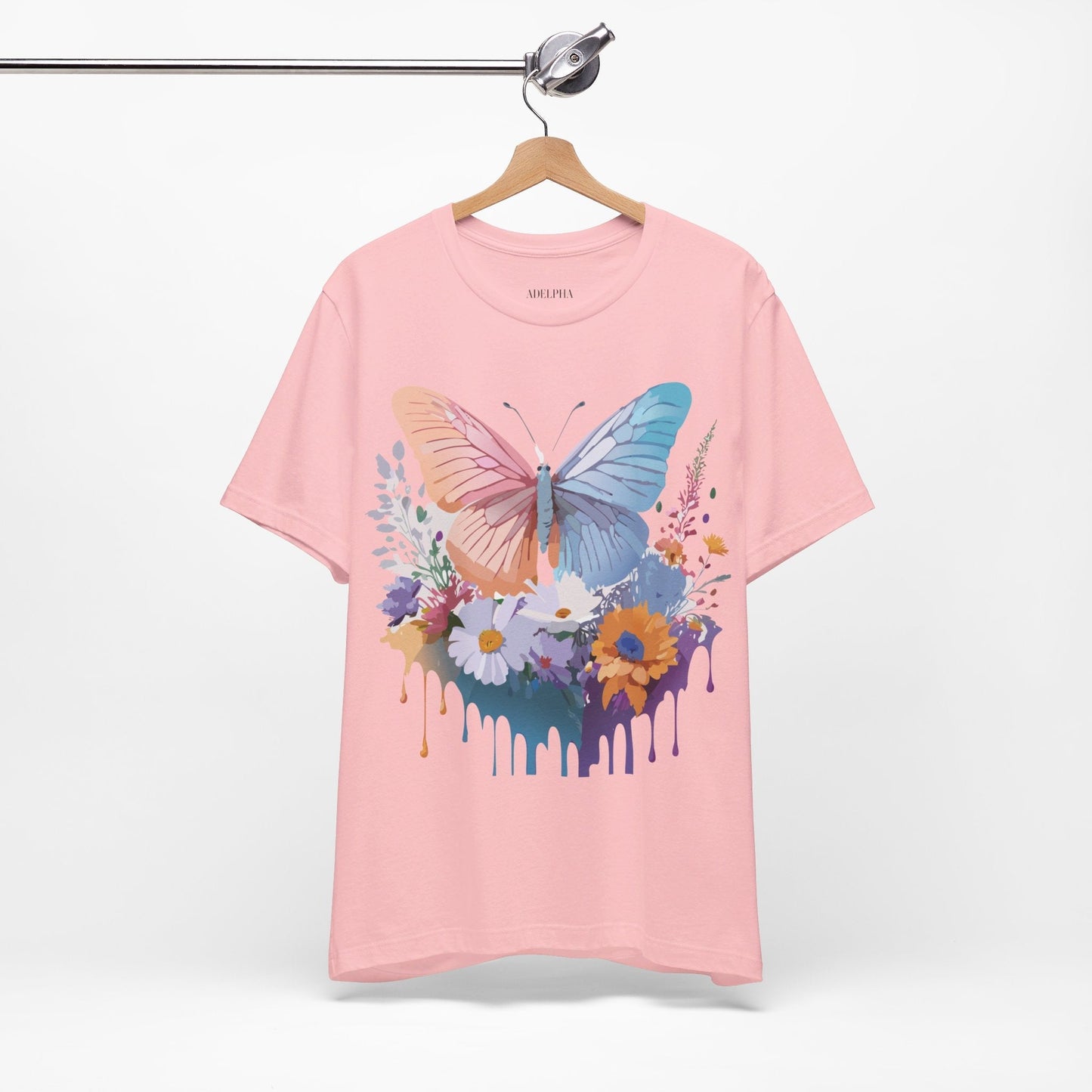 Butterfly Graphic T Shirt Unisex Adelpha Artwork Tee Vintage Style