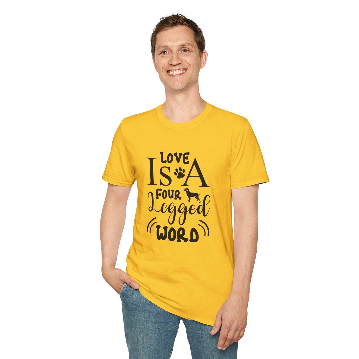 Dog Slogan T Shirts With Funny Quotes Unisex Tee Gildan Softstyle 64000 100 Percent Ring Spun Cotton
