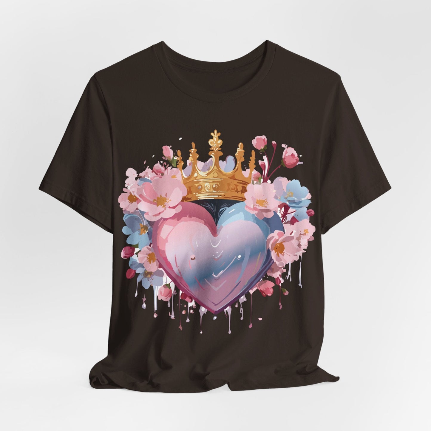Valentine Graphic Tee Unisex Vintage Inspired Art From Adelpha Premium Jersey Short Sleeve Shirt