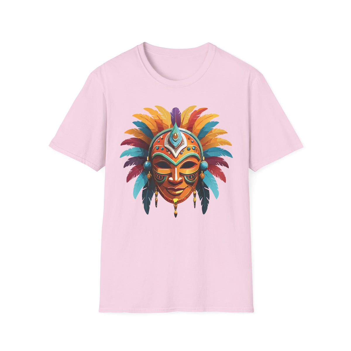 Mask Masquerade Carnival Graphic Tee Gildan Unisex 100 Cotton Tee Shirt m36