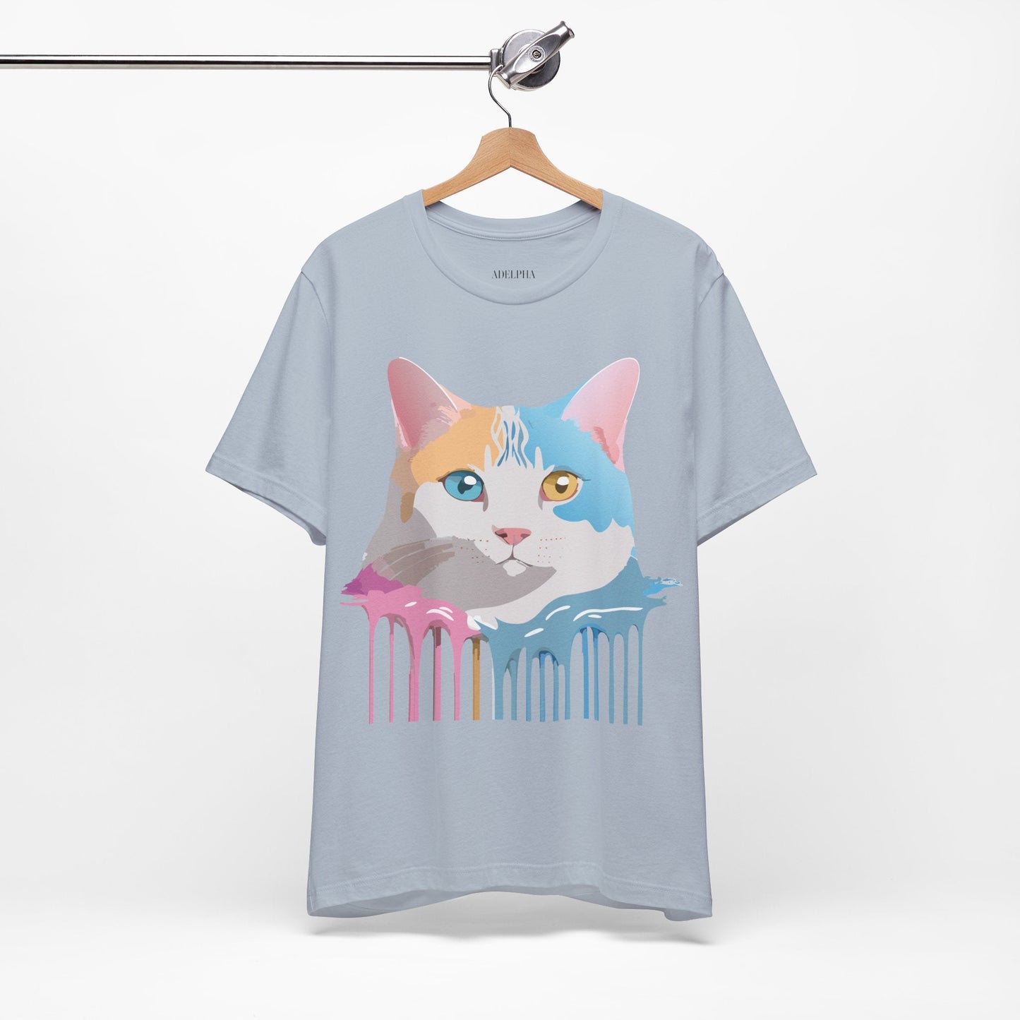Adelpha Cat Graphic Tee Unisex Jersey Short Sleeve Vintage Inspired
