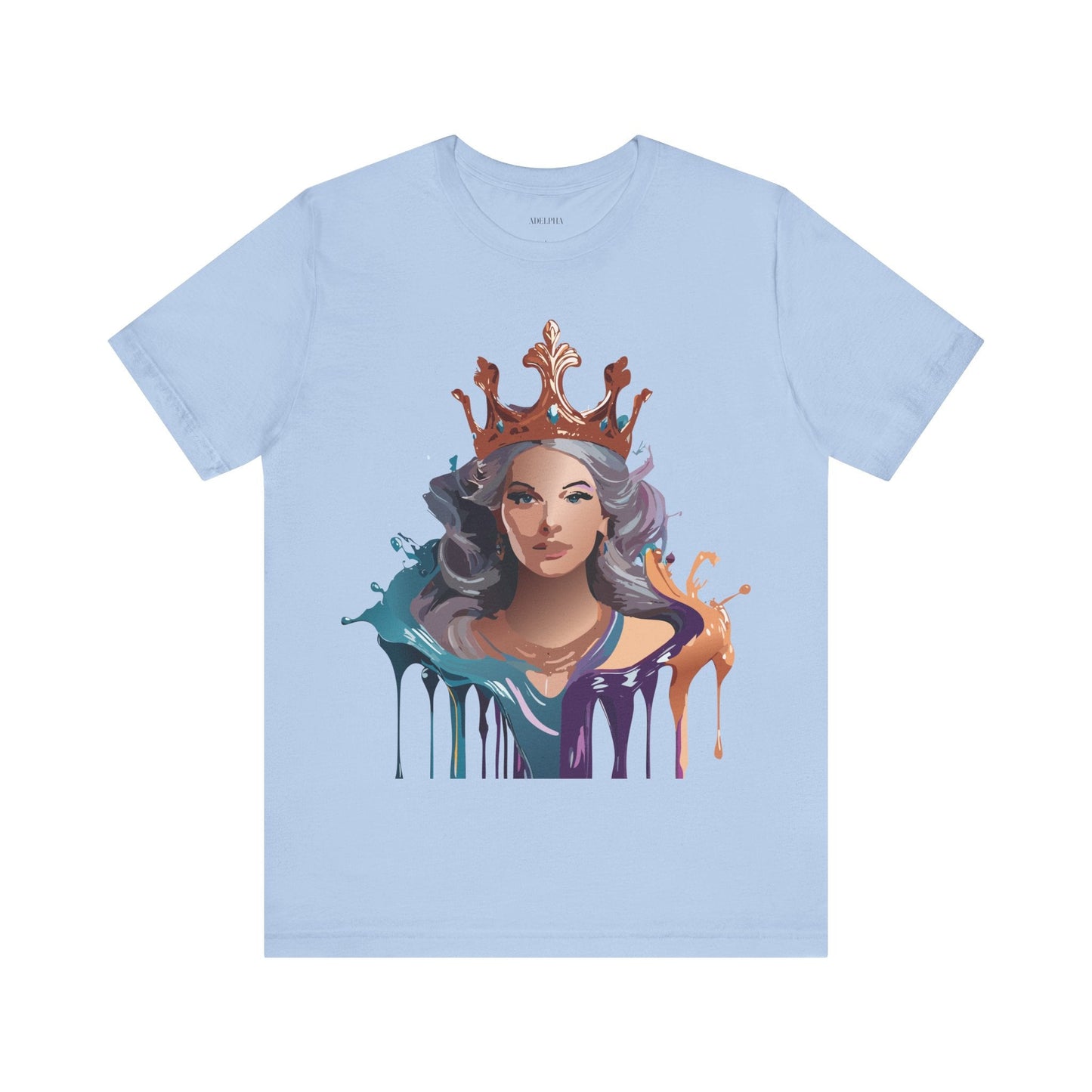 Queen Graphic T Shirt Unisex Adelpha Art Design Tee Premium Quality Jersey Short Sleeve