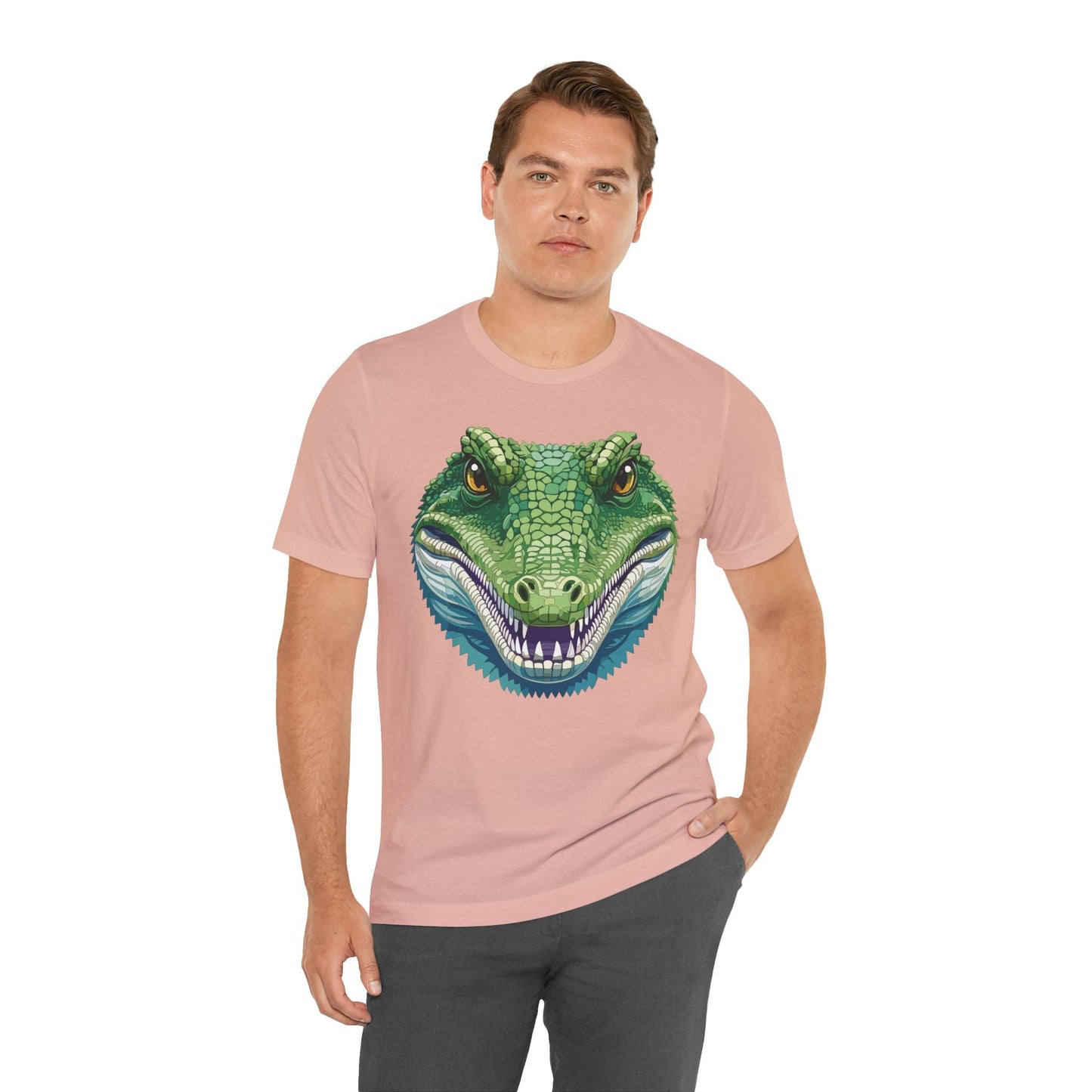 Unisex Animal Print Tee Shirt With Art Design Wild Animals Short Sleeve Comfort Everyday