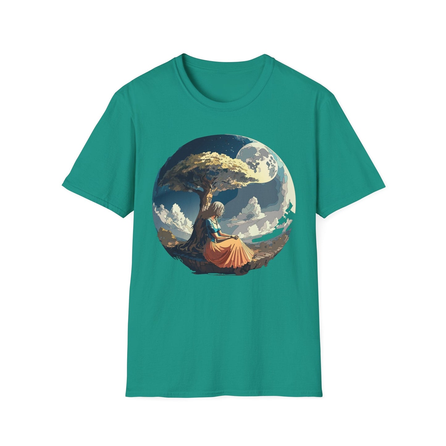 Unisex Graphic T Shirt Art Design Tee Softstyle 64000 Ring Spun Cotton Comfortable