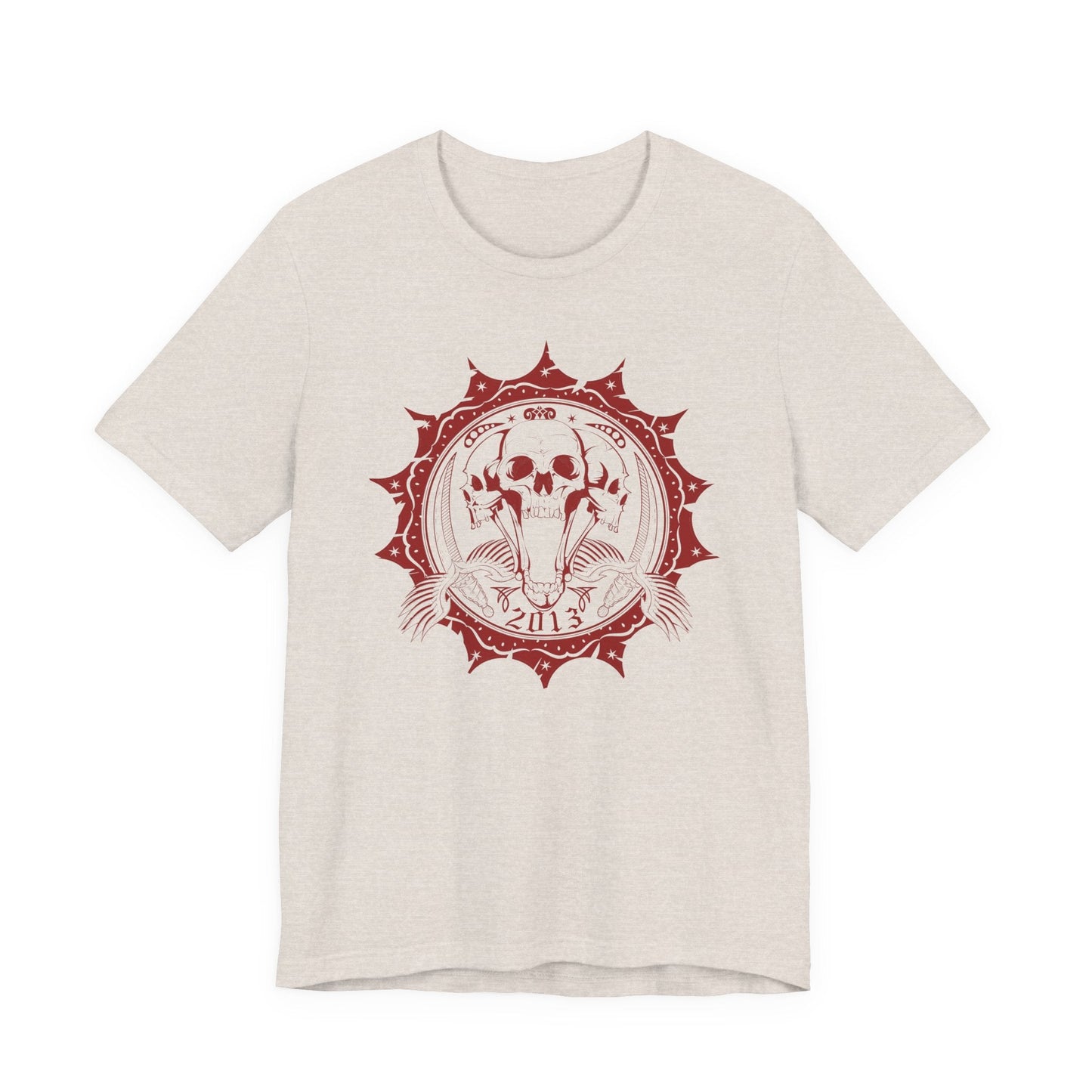 Skull Elephant Mandala Tee Boho Skull Graphic Shirt Art-51