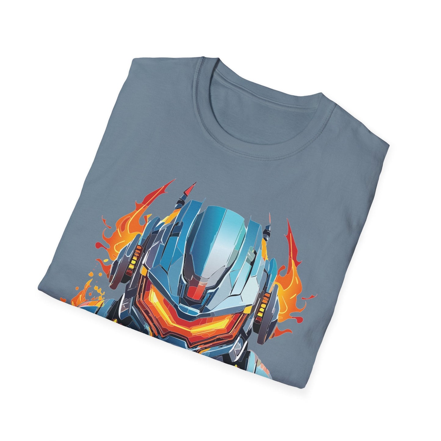 Cyborg Tee Unisex Robot Terminator Shirt Softstyle Gildan 64000 Short Sleeve Art Design