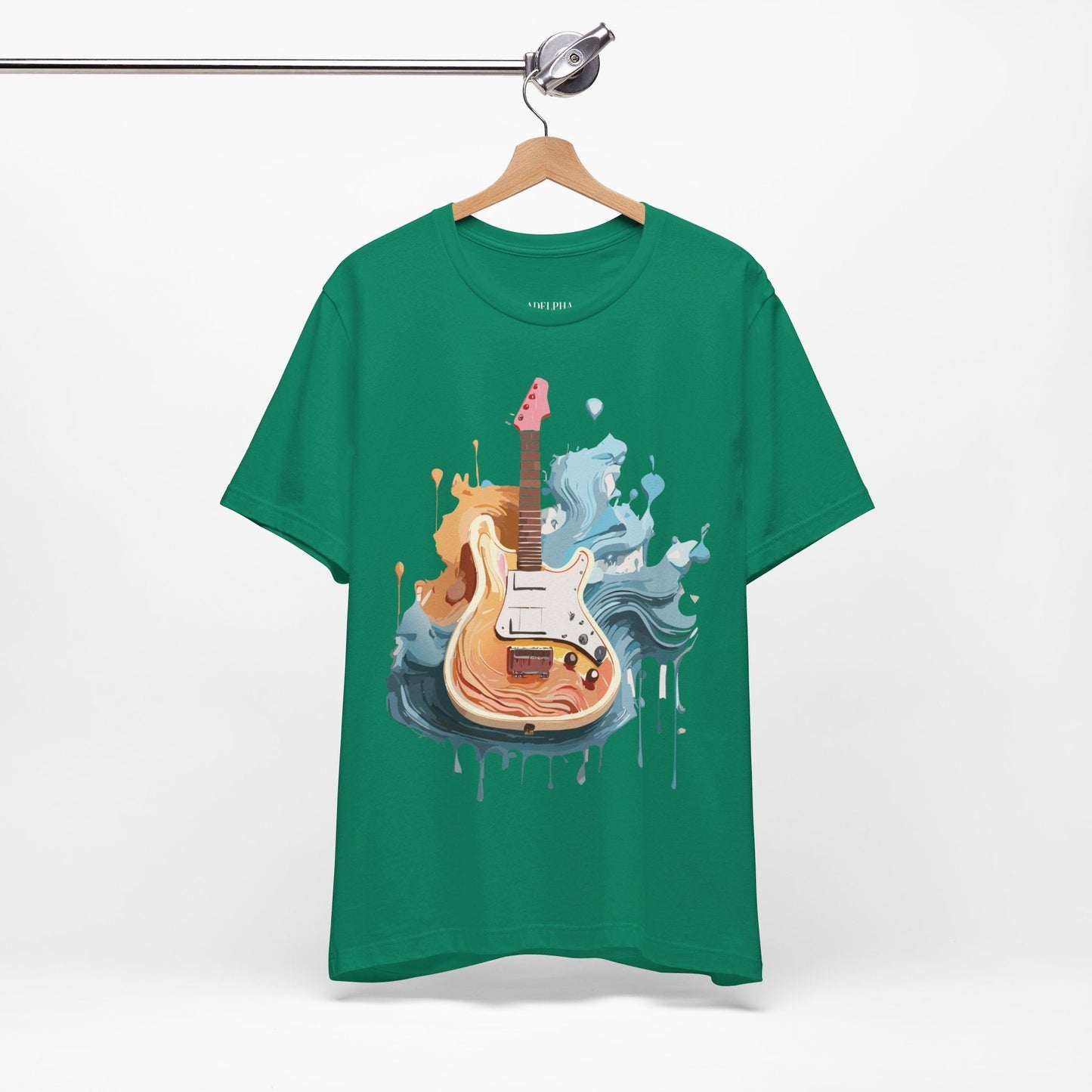 Music T Shirt Graphic Tee Unisex Short Sleeve Vintage Inspired Artwork Adelpha Collection