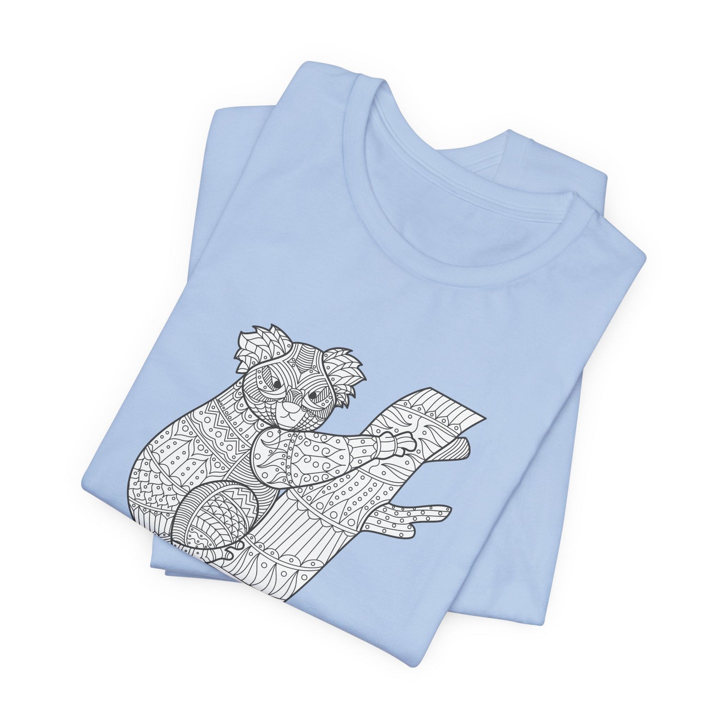 Unisex Tee Shirt with animals Print