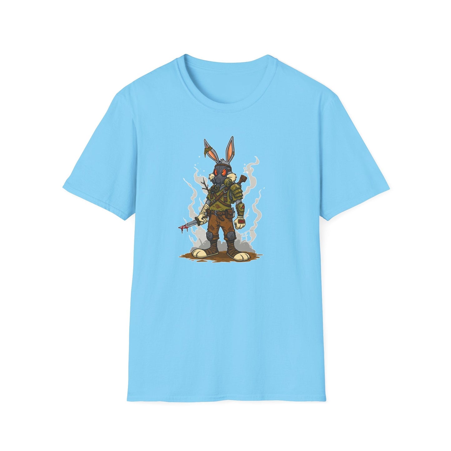 Bugs Bunny T Shirt Cartoon Graphic Tee Unisex Softstyle 64000 Gildan Premium Comfort