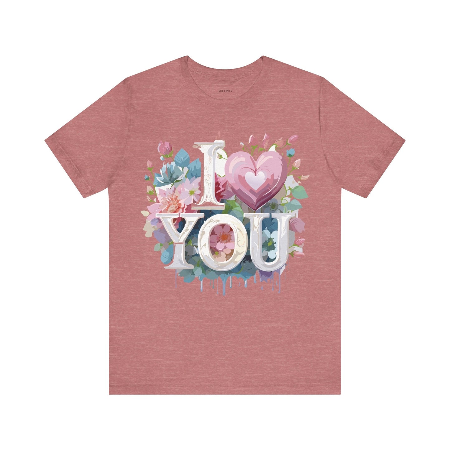 Valentine Graphic Tee Unisex Adelpha Art Design Vintage Inspired T Shirt For Everyday Wear