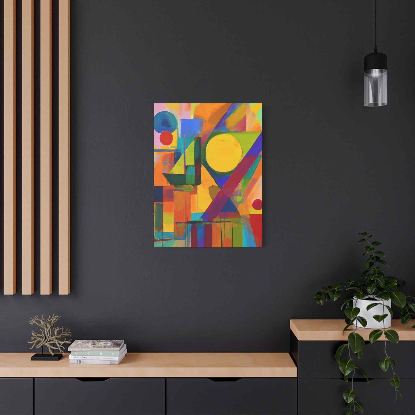 Abstract Painting Print Canvas 20x24,20x30,24x30, 24x32,24x36,30x40, 32x48,36x48,40x60 Pine-Wood Inner Frame ABS-10
