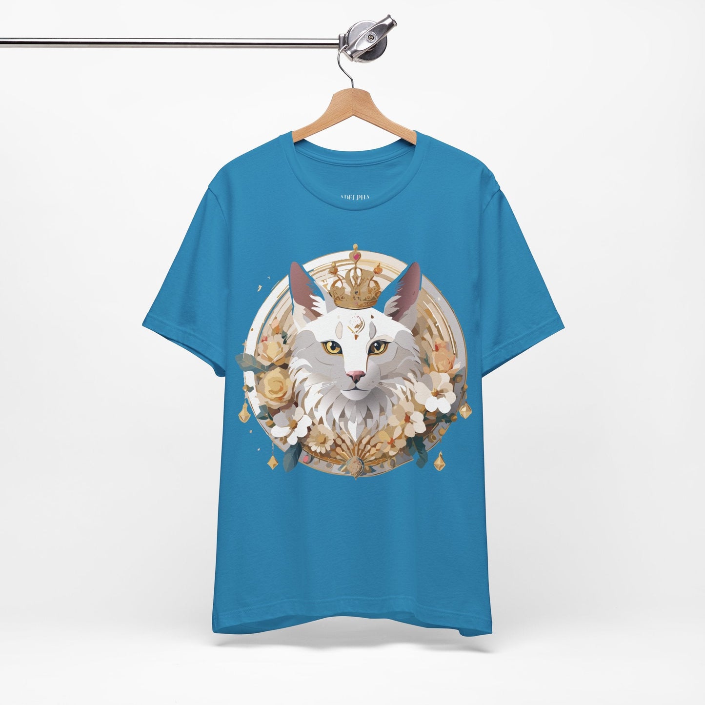 Medallion Graphic Unisex 100 Cotton Vintage Animal Medal Artwork Tee 38