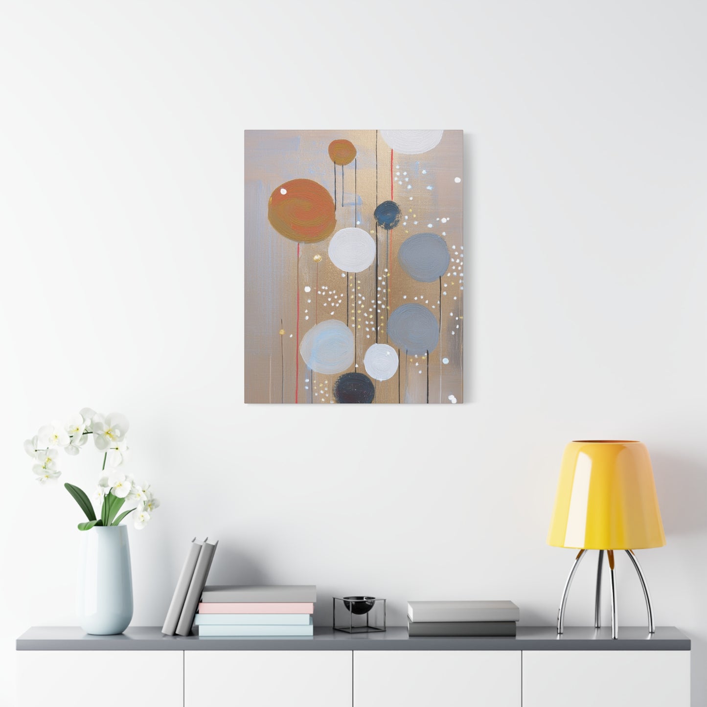 Abstract Oil Painting Print Canvas 20x24,20x30,24x30 24x32,24x36,30x40 32x48,36x48,40x60 Pine-Wood Inner Frame ABS-104