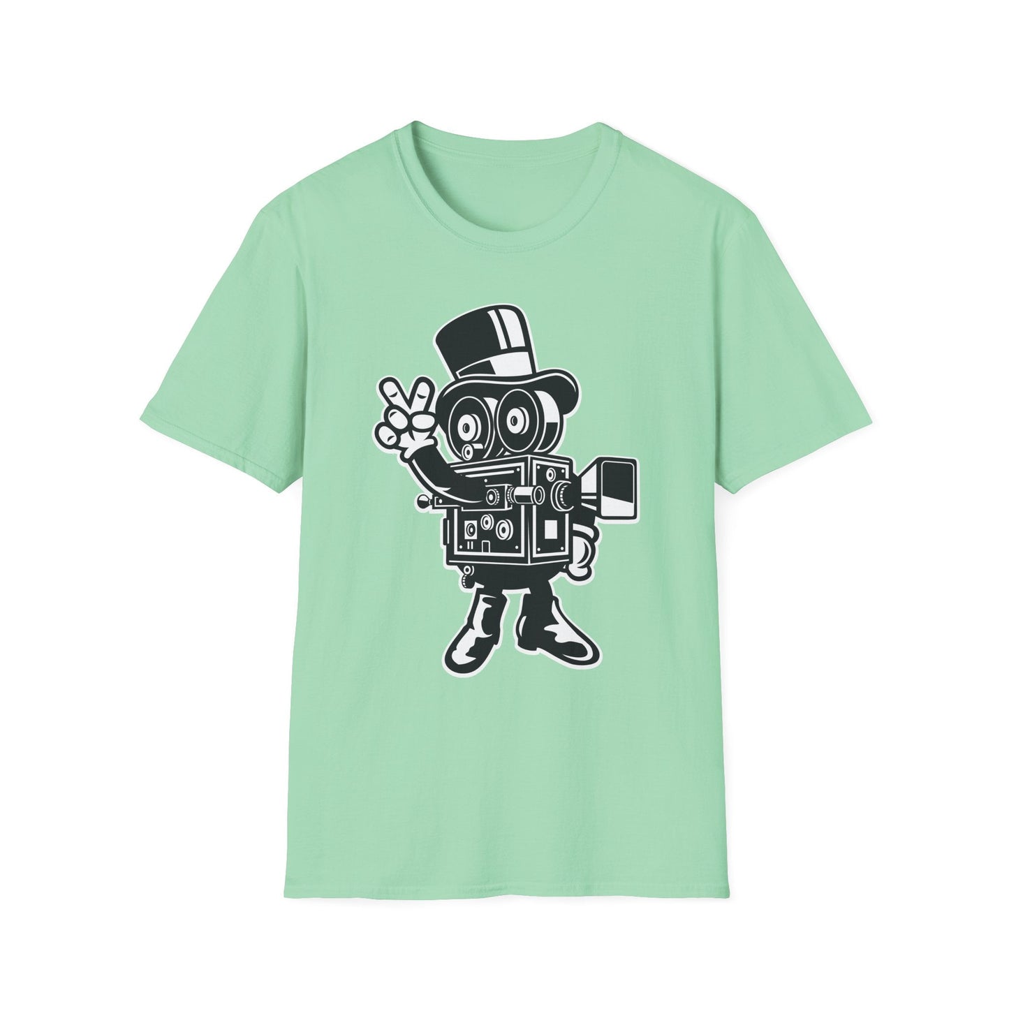 Cartoon T Shirt Animation T Shirt Funny Tee Unisex Gildan Softstyle 64000 Comfort Fit All Day