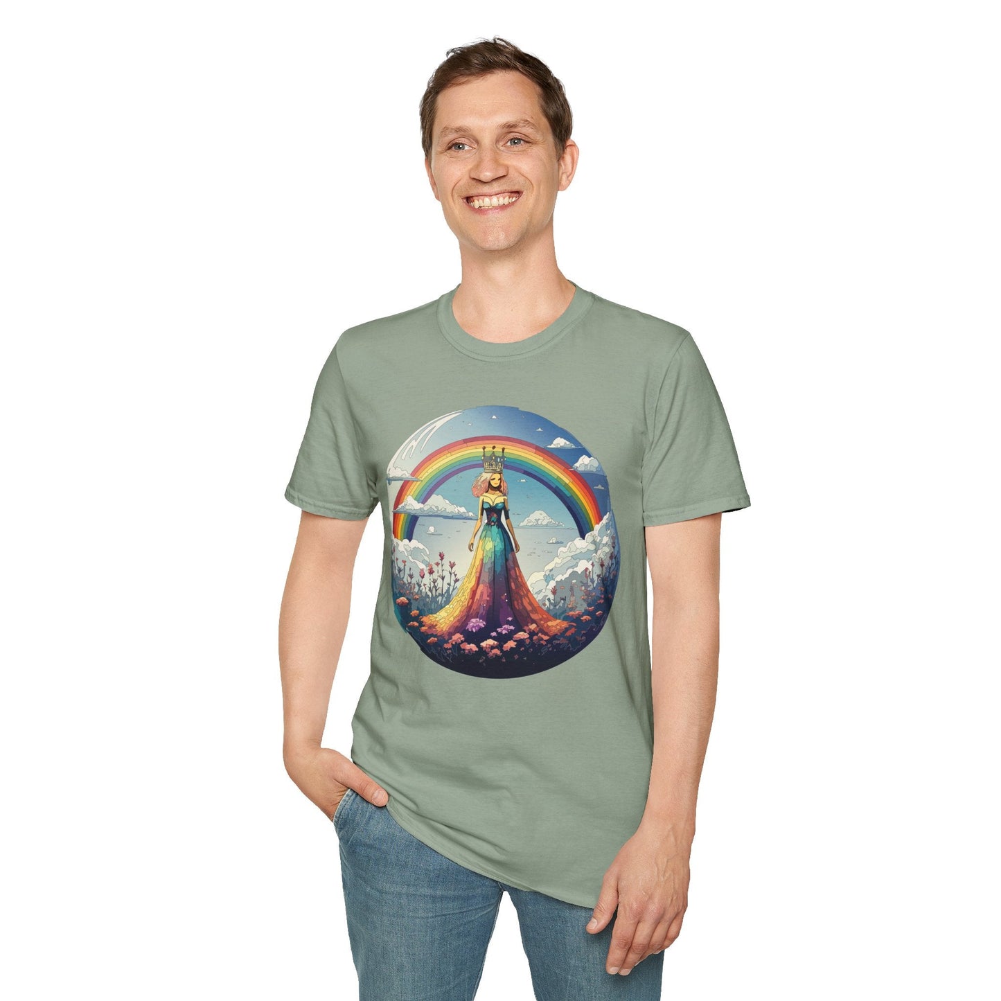Womens Graphic T Shirt Art Design Tee Softstyle 64000 100 Percent Cotton Comfort