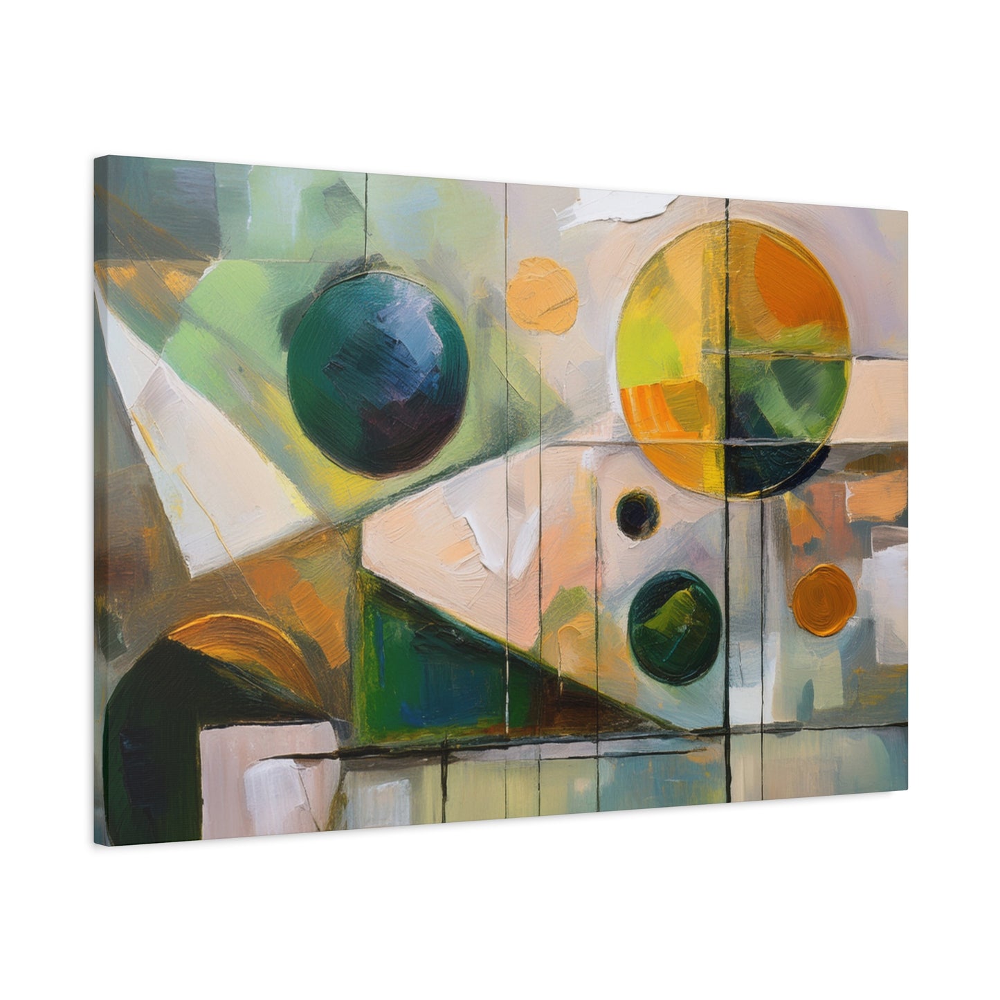 Abstract Oil Painting Print Canvas 24x16, 30x20, 36x24, 48x32, 60x40 Bright Latex Inks, Pine-Wood Inner Frame ABH-68