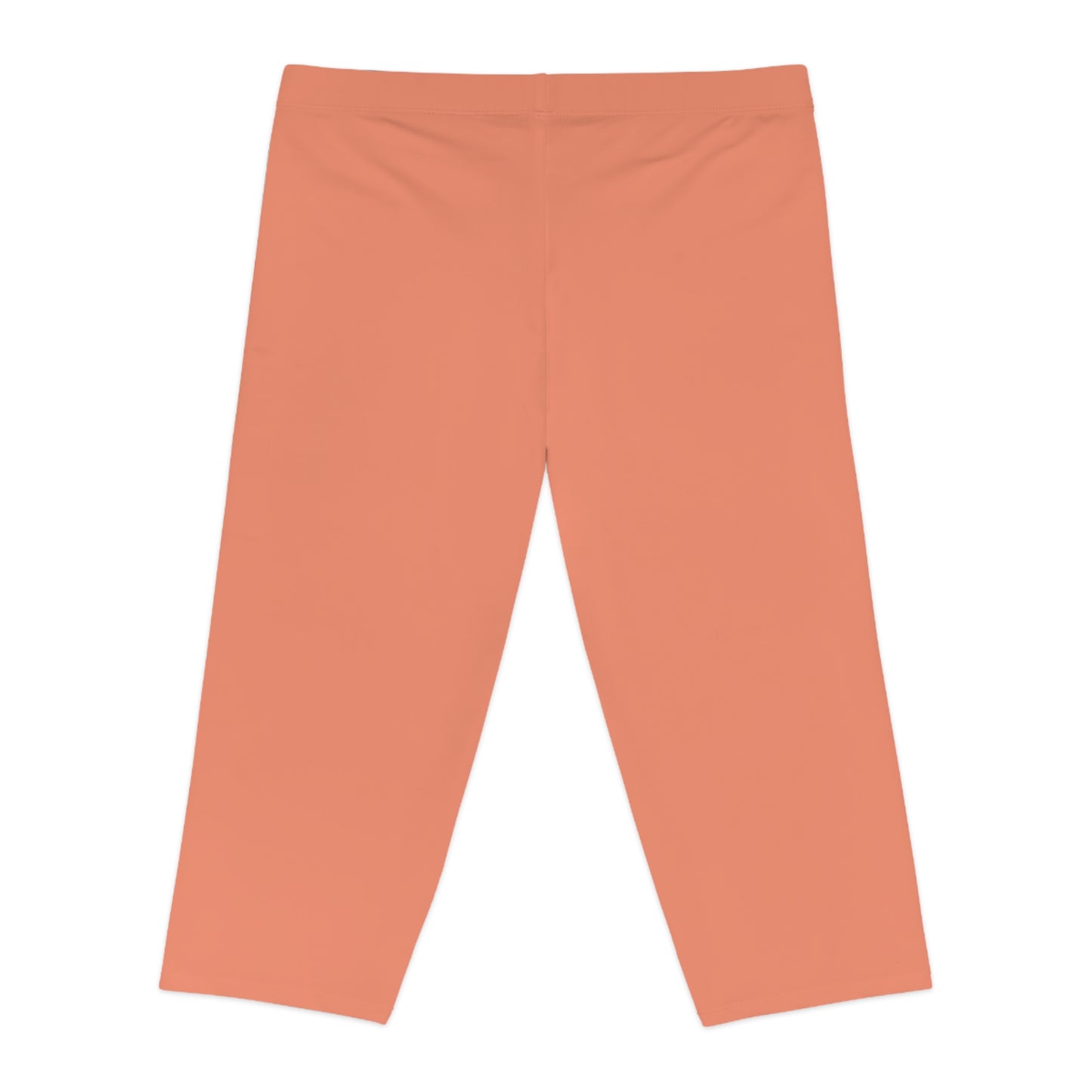 Orange Color Capri Leggings, Orange Capri Leggings 2