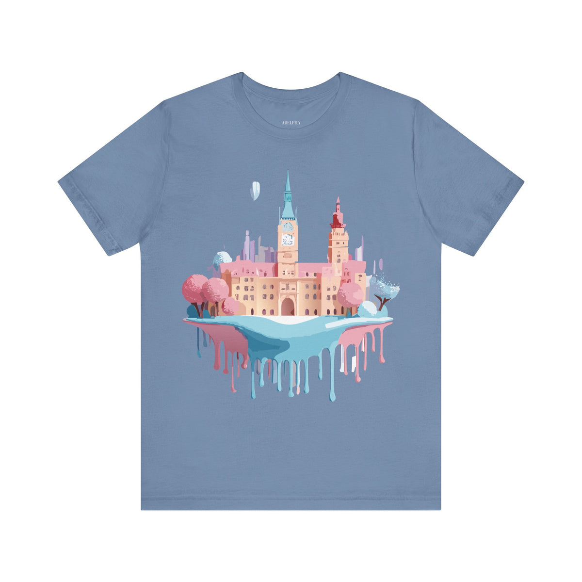 Unisex Cotton Bella+Canvas Tee with Prague