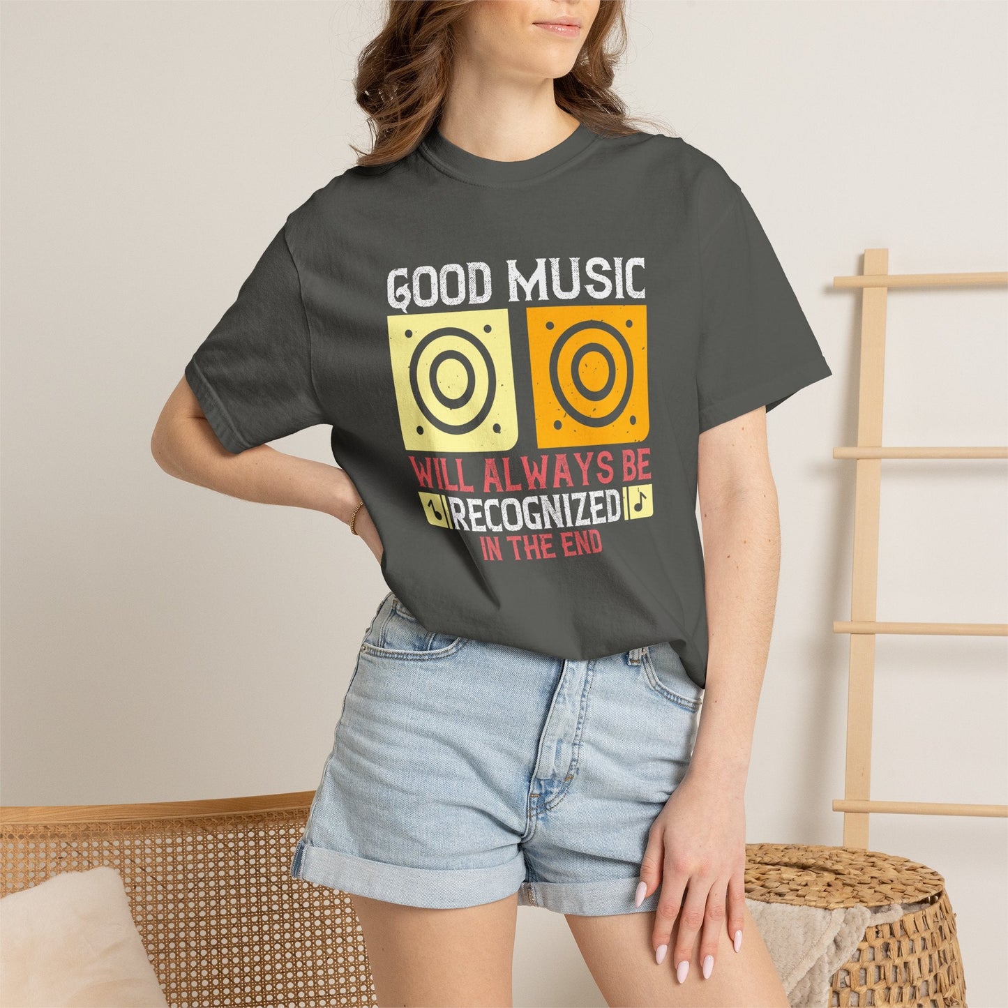Music Graphic Design Unisex Cotton T-shirt m2